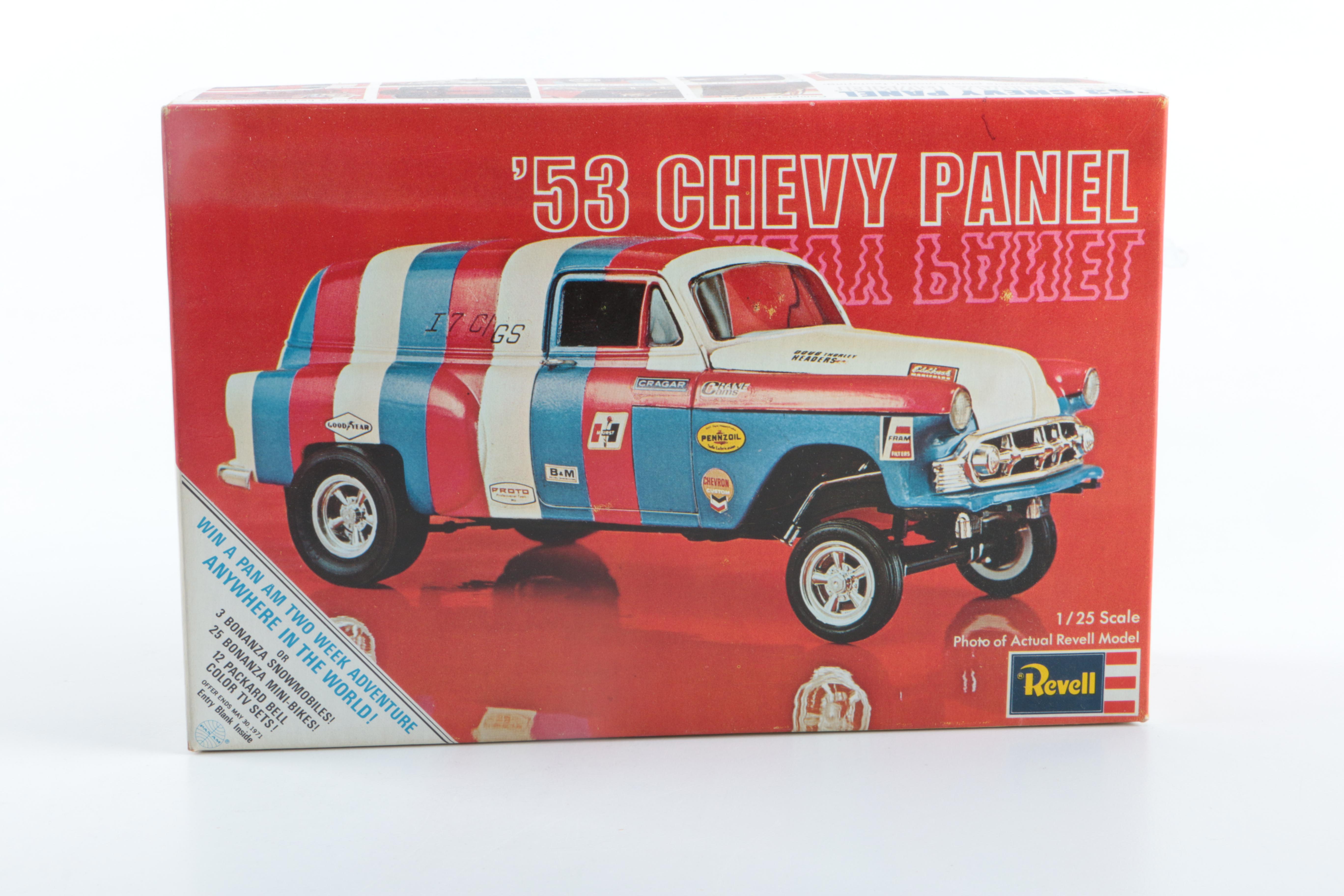 Collection of Vintage Model Car Kits