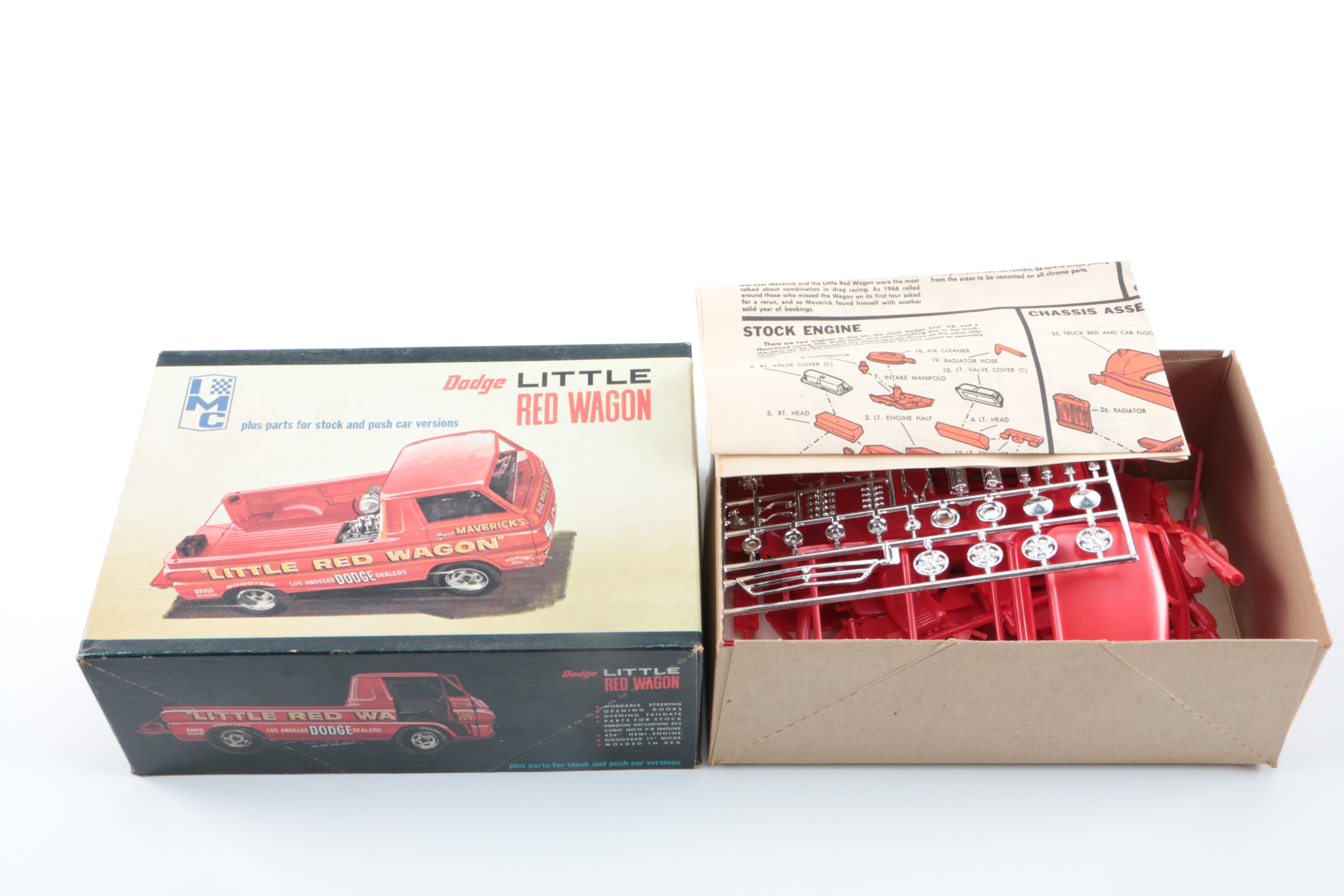 Collection of Vintage Model Car Kits