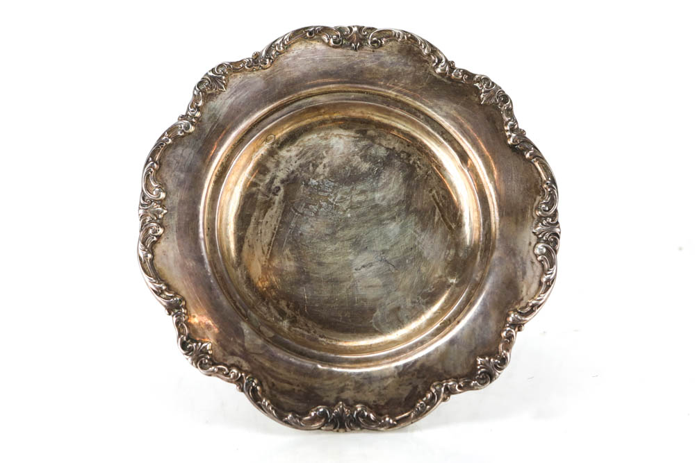 Antique Silver Sterling Gorham Plate