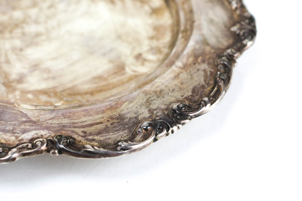 Antique Silver Sterling Gorham Plate