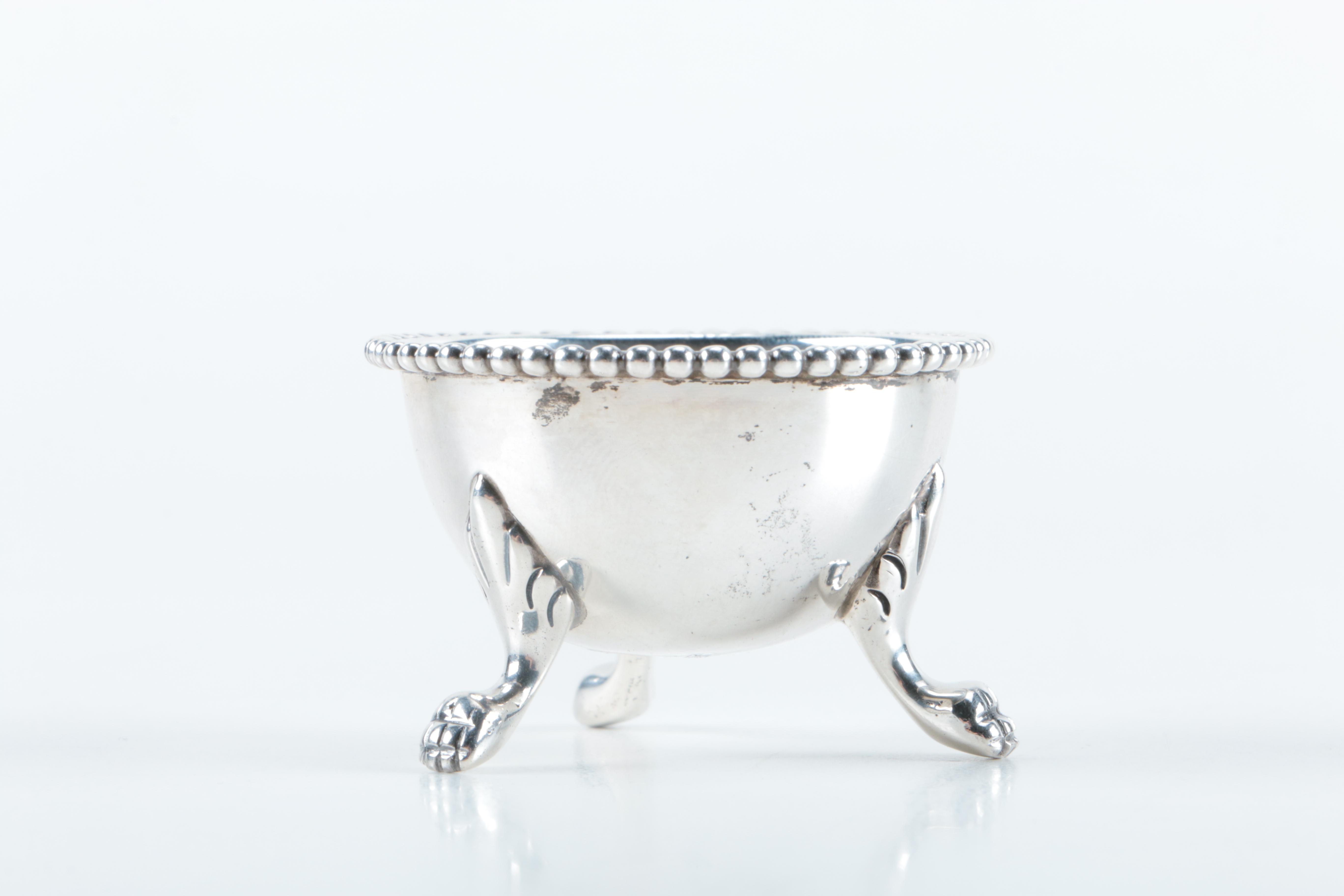 Set of Plateria Farfan Mexican Sterling Silver Egg Cups