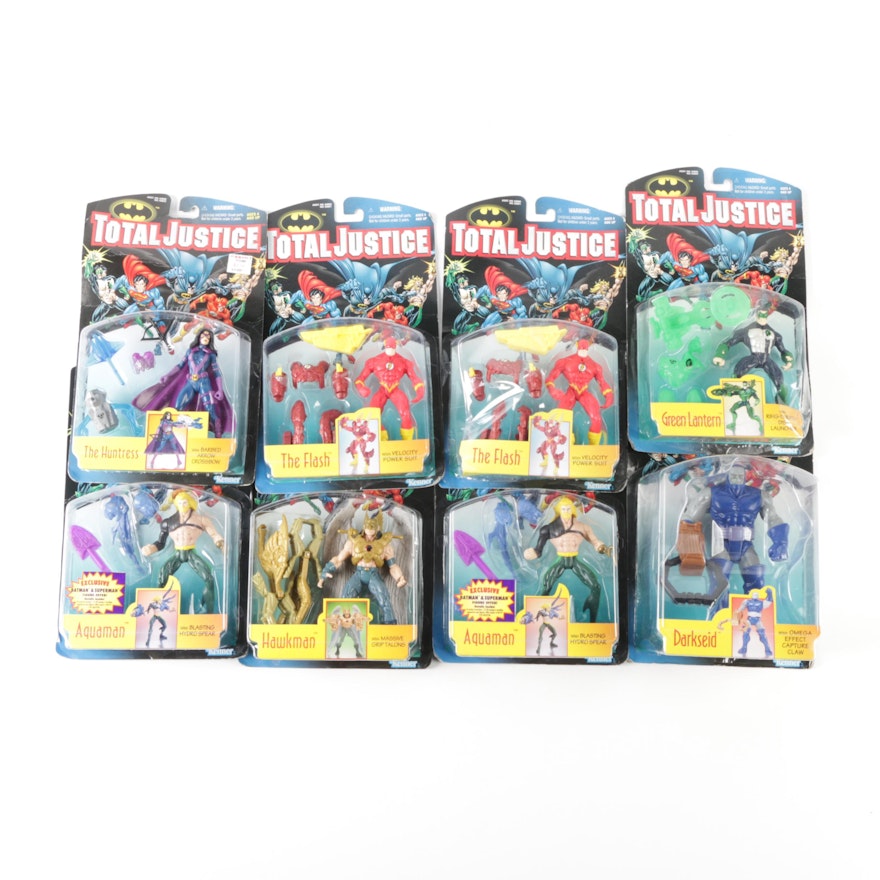 Collection of Total Justice Action Figures
