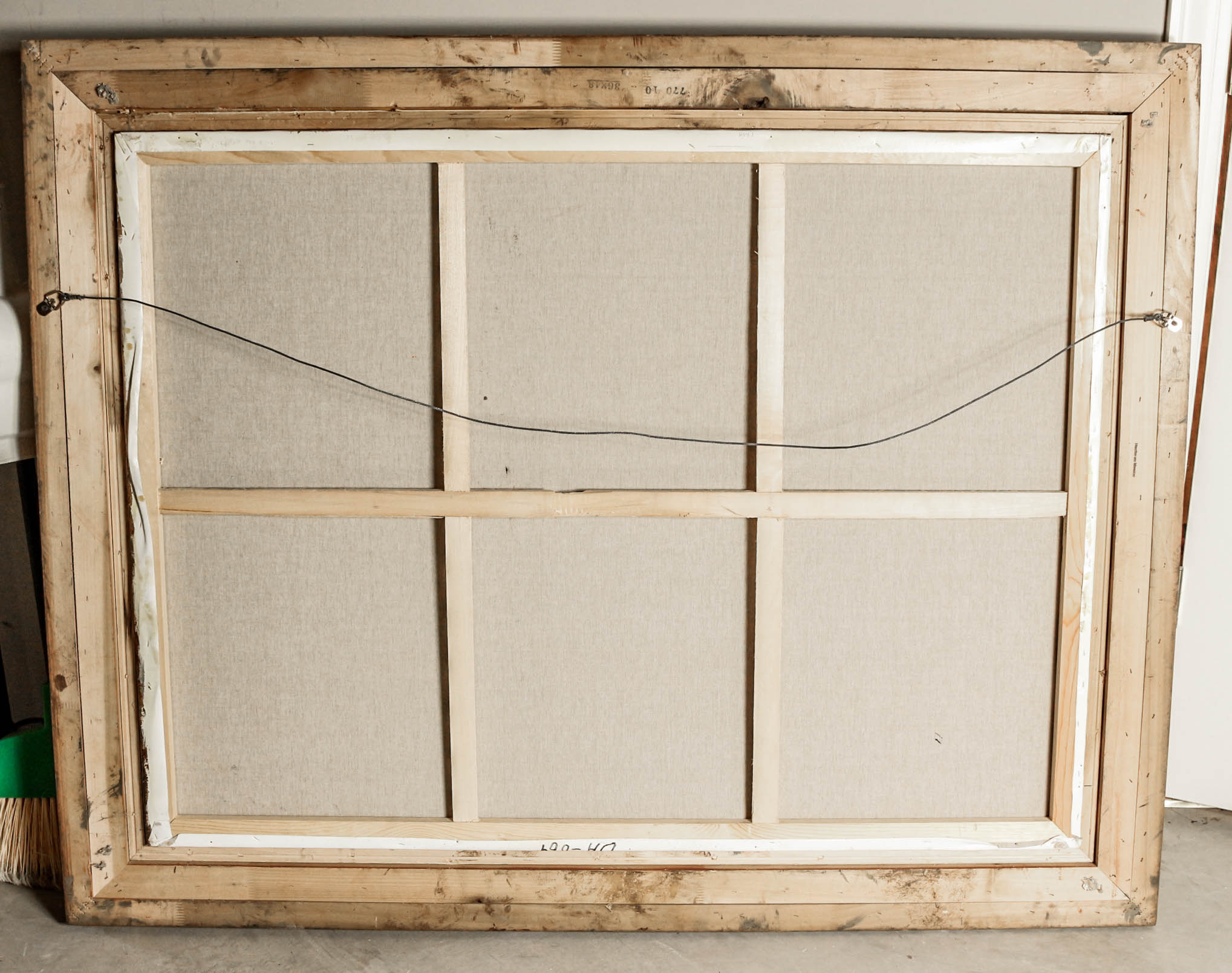 Dan Austine Oil on Canvas of a Wooded Landscape