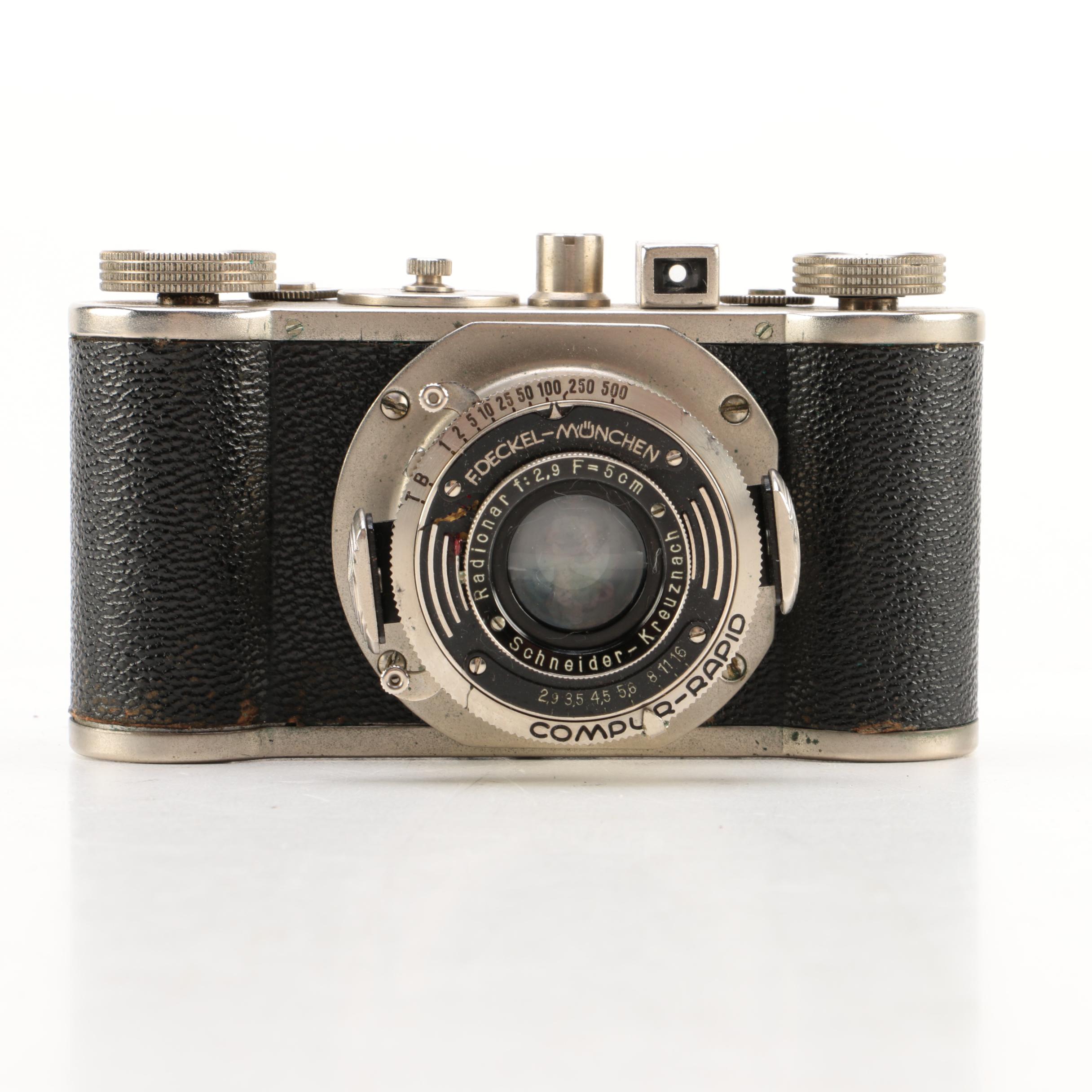 German Wirgen Camera with Leather Case