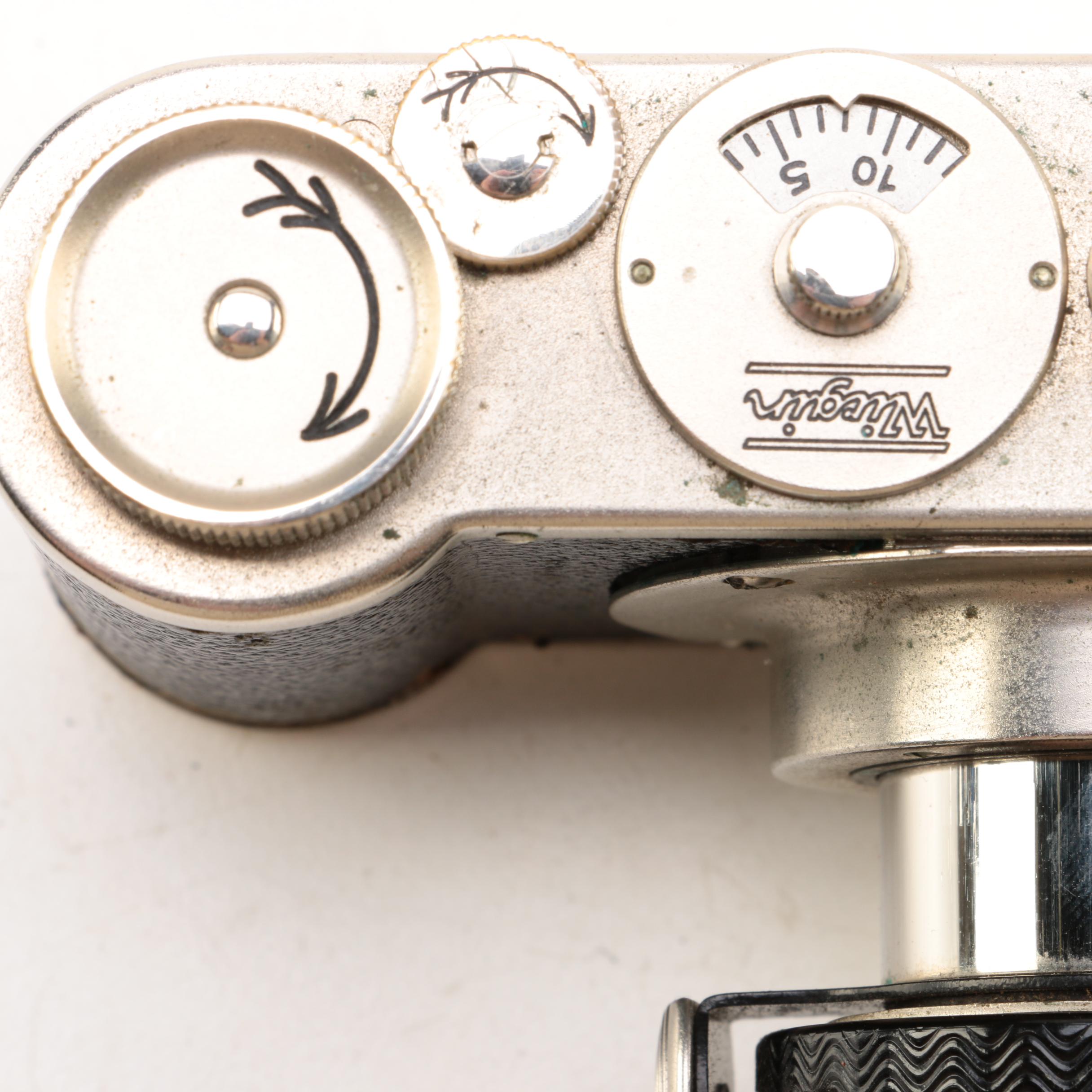 German Wirgen Camera with Leather Case