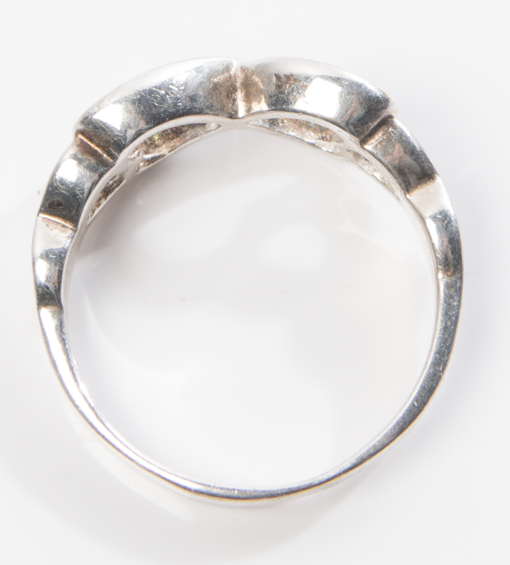 Sterling Silver Tiffany & Co. Heart Ring