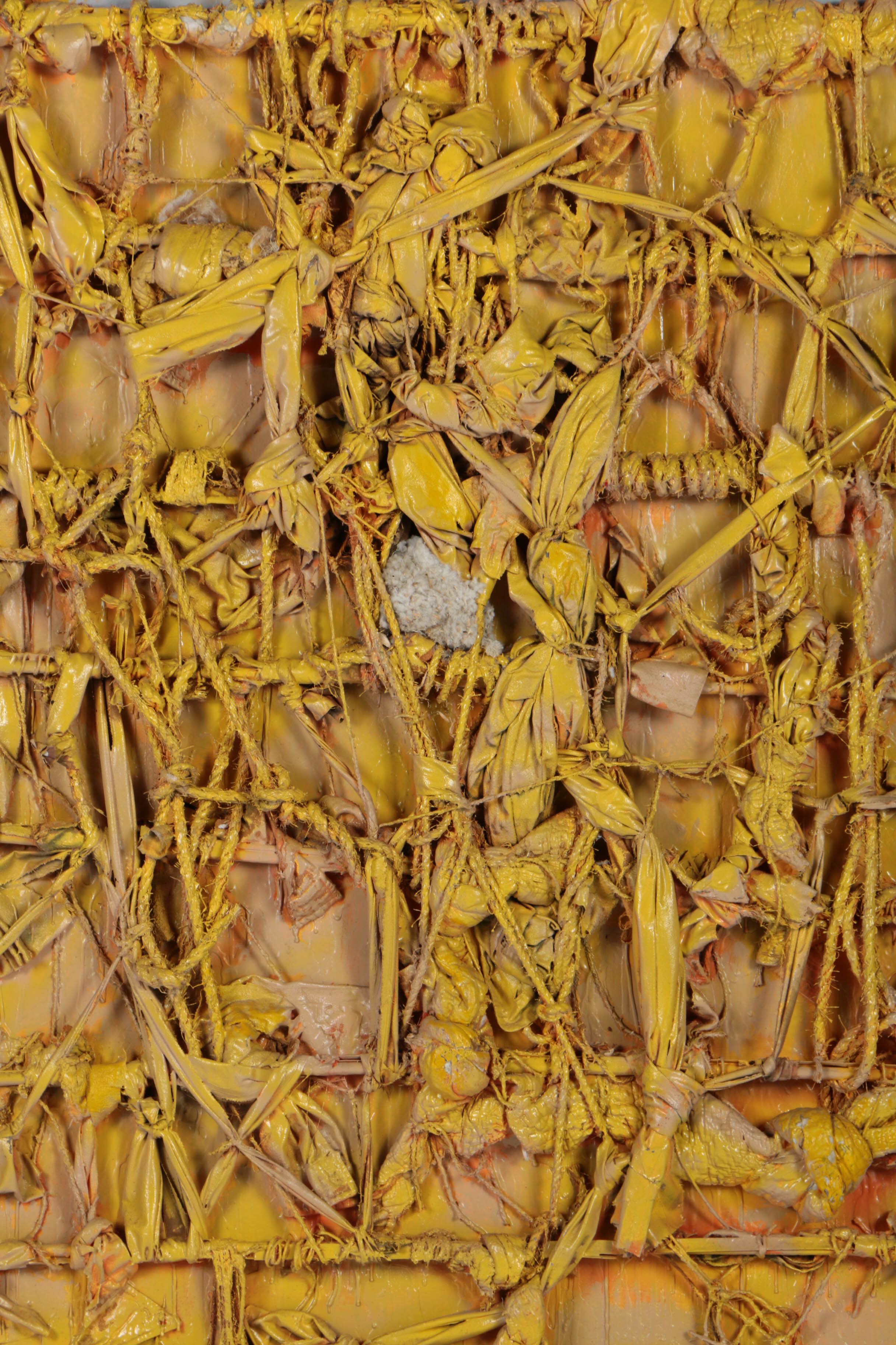 Ronald Ahlström Mix Media on Canvas Abstract Collage