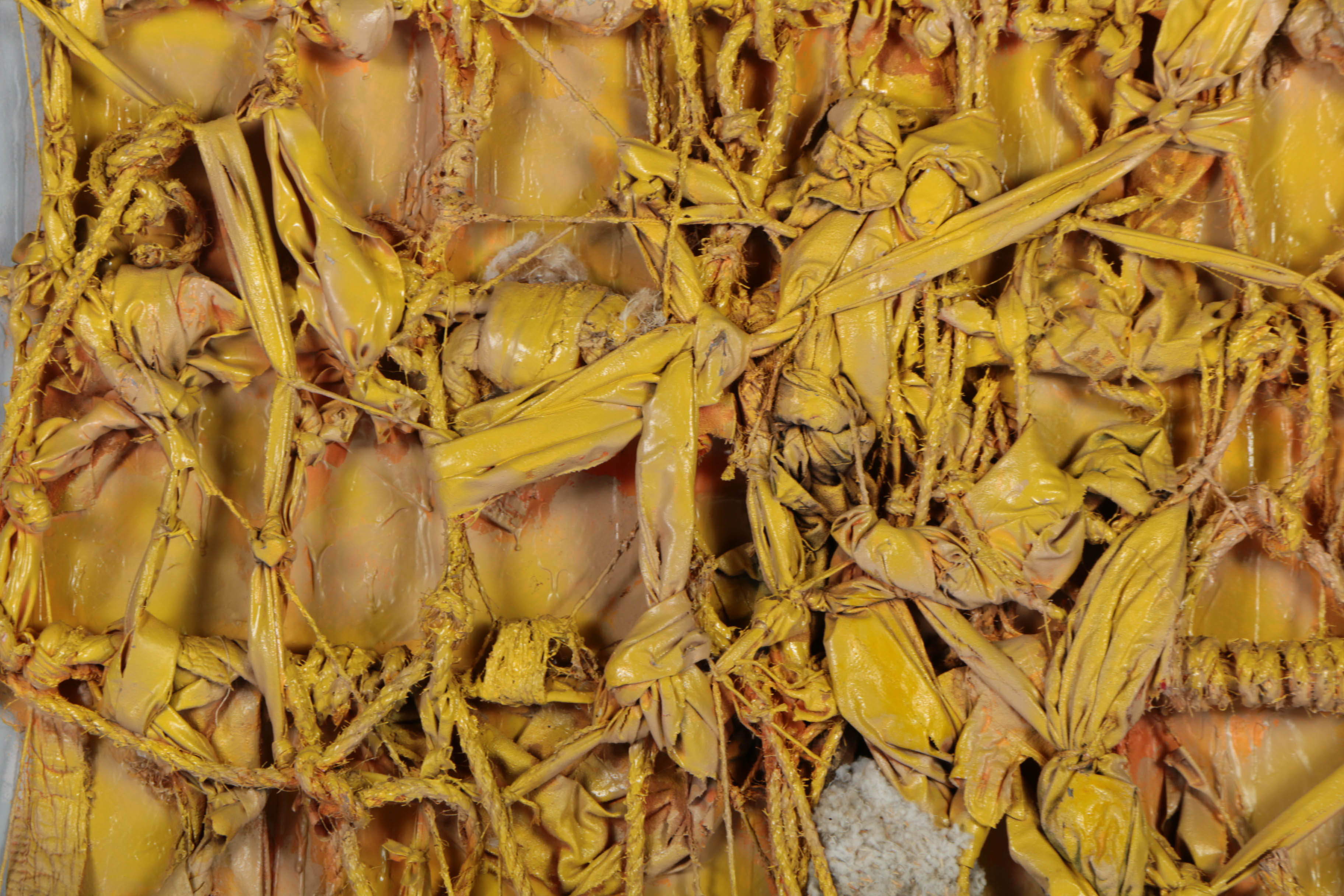 Ronald Ahlström Mix Media on Canvas Abstract Collage