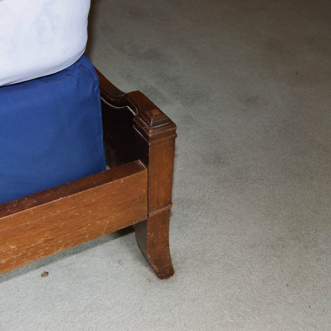 Chippendale Style Mahogany Twin Bed Frames