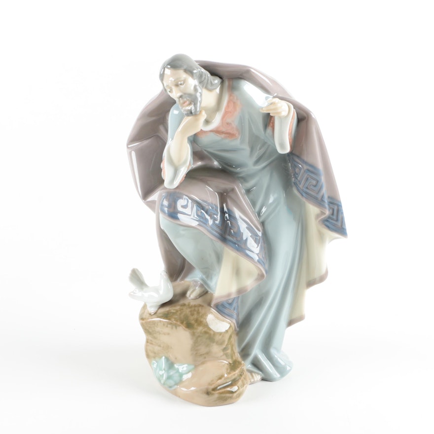 Lladro Shepherd Figurine