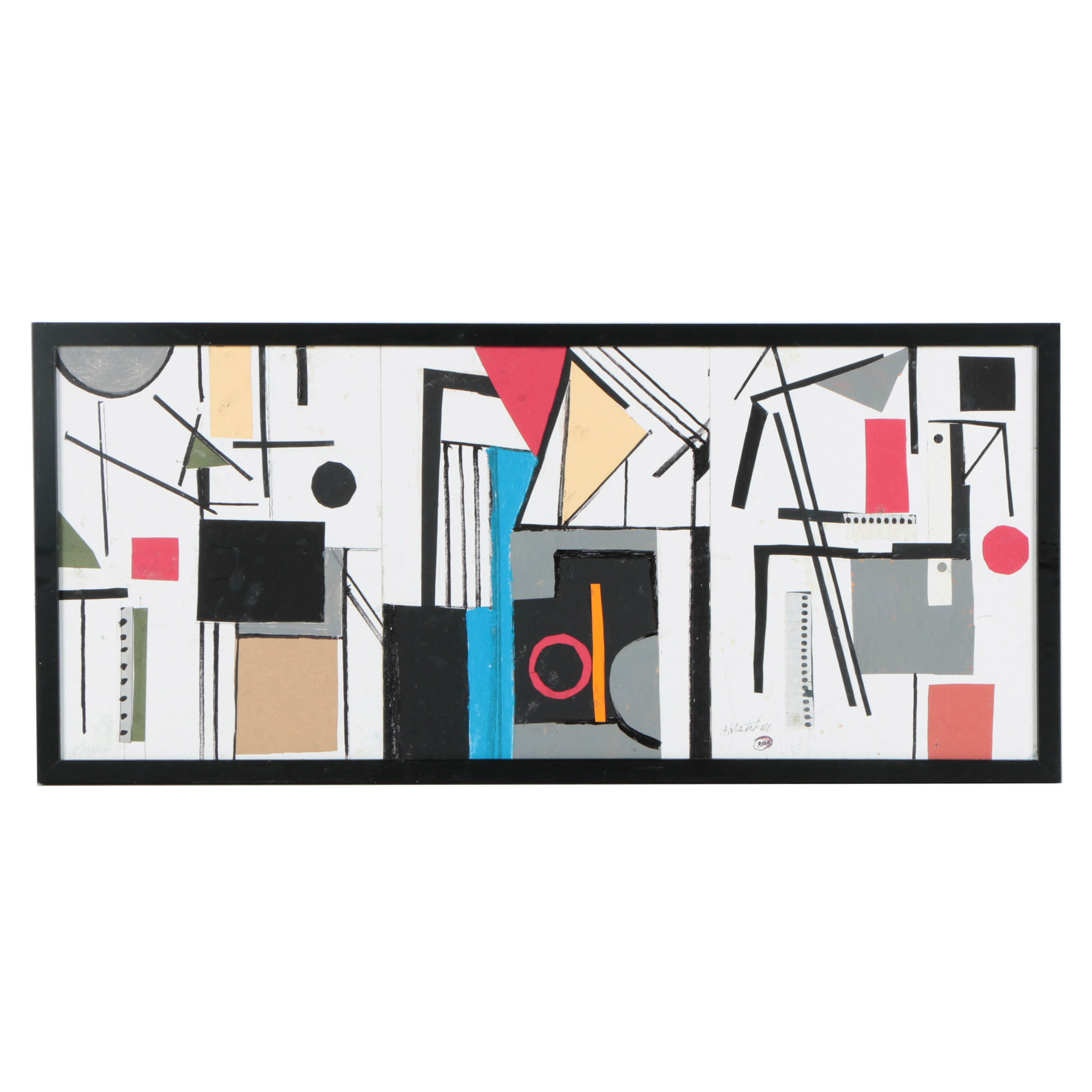 Ronald Ahlström Mixed Media on Canvas "Enigma"