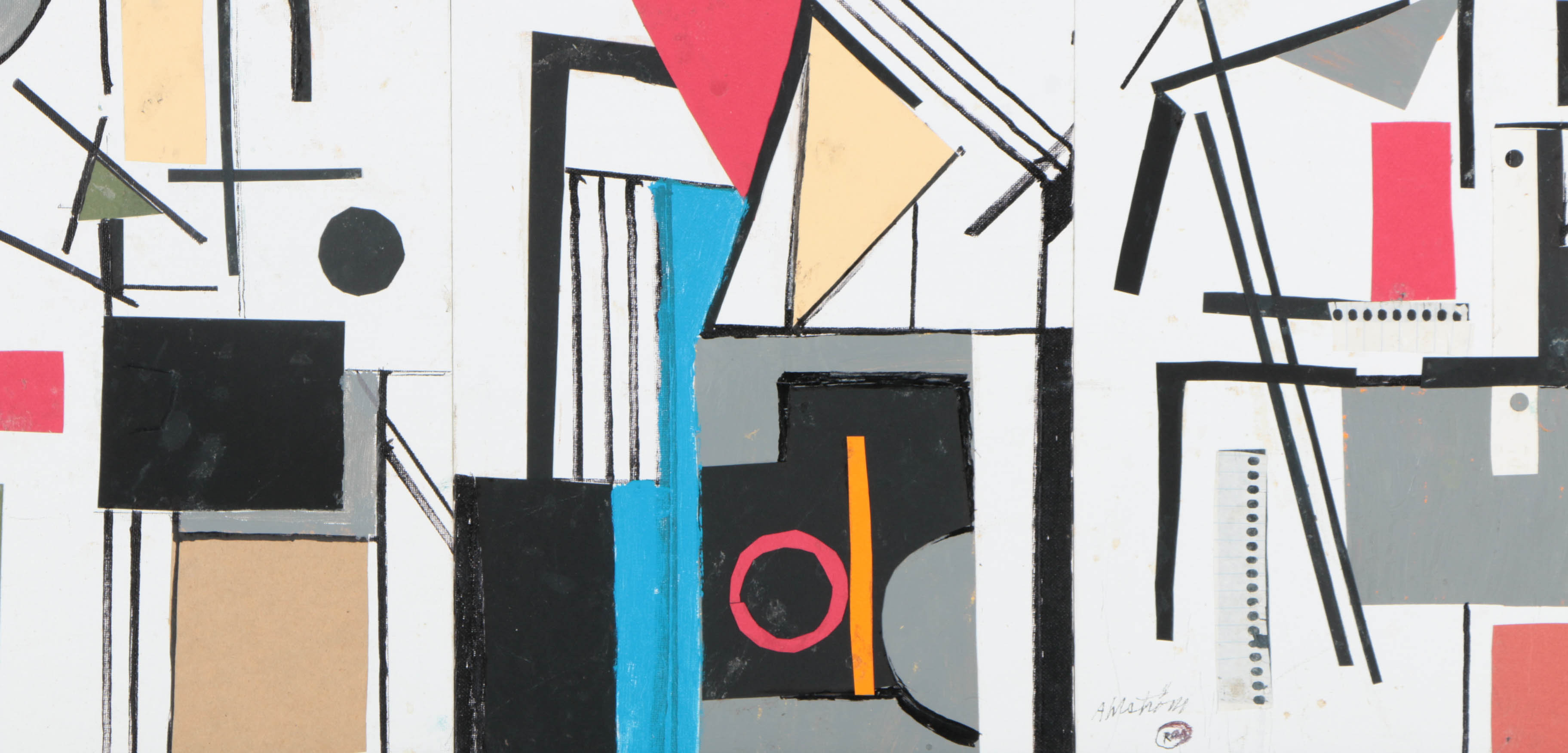 Ronald Ahlström Mixed Media on Canvas "Enigma"