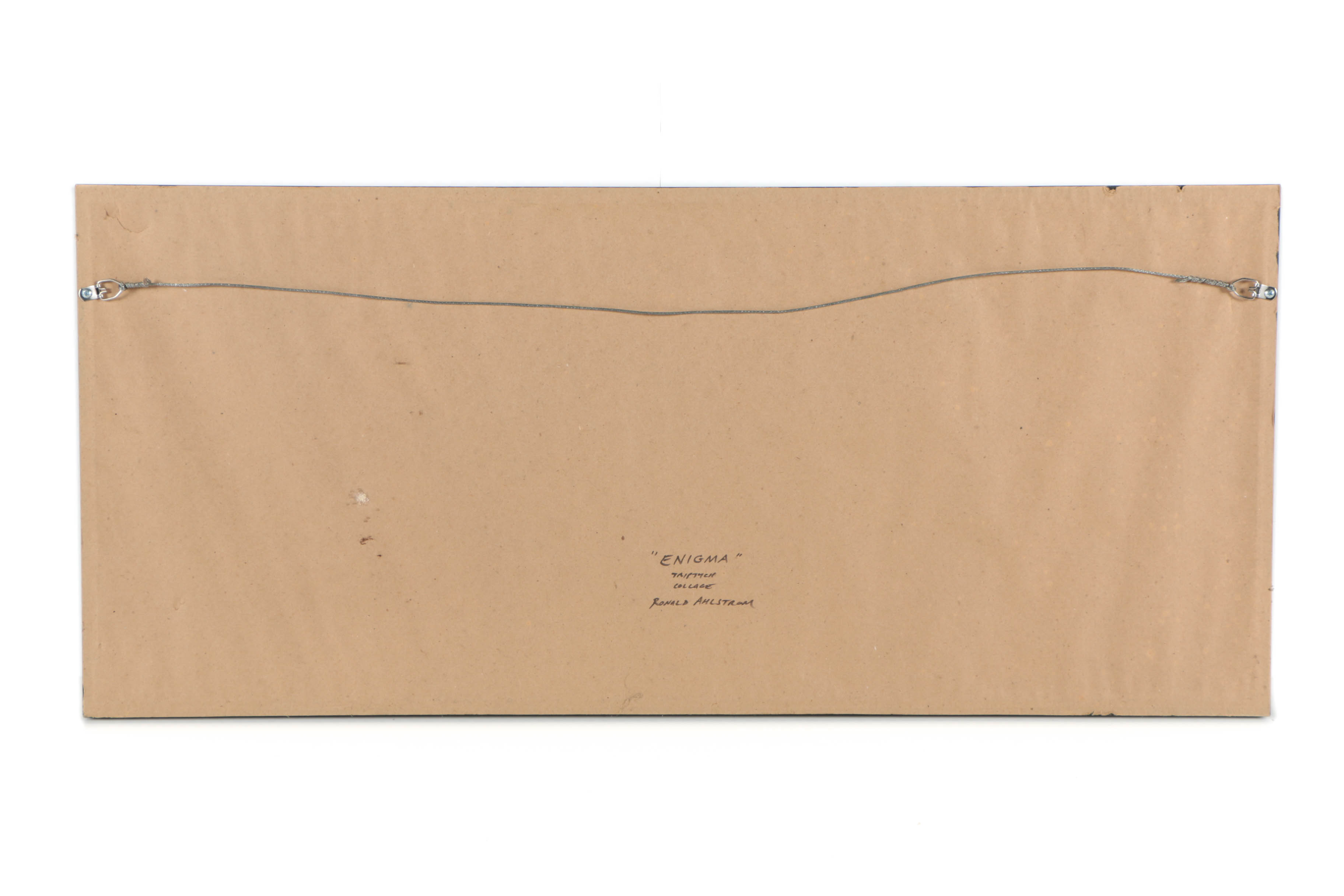 Ronald Ahlström Mixed Media on Canvas "Enigma"