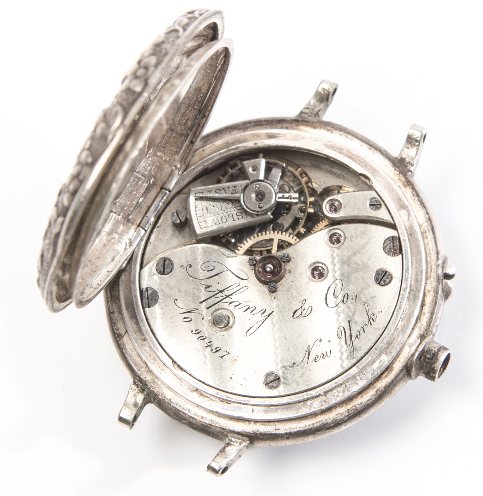 Vintage Tiffany & Co. Sterling Silver Watch Case