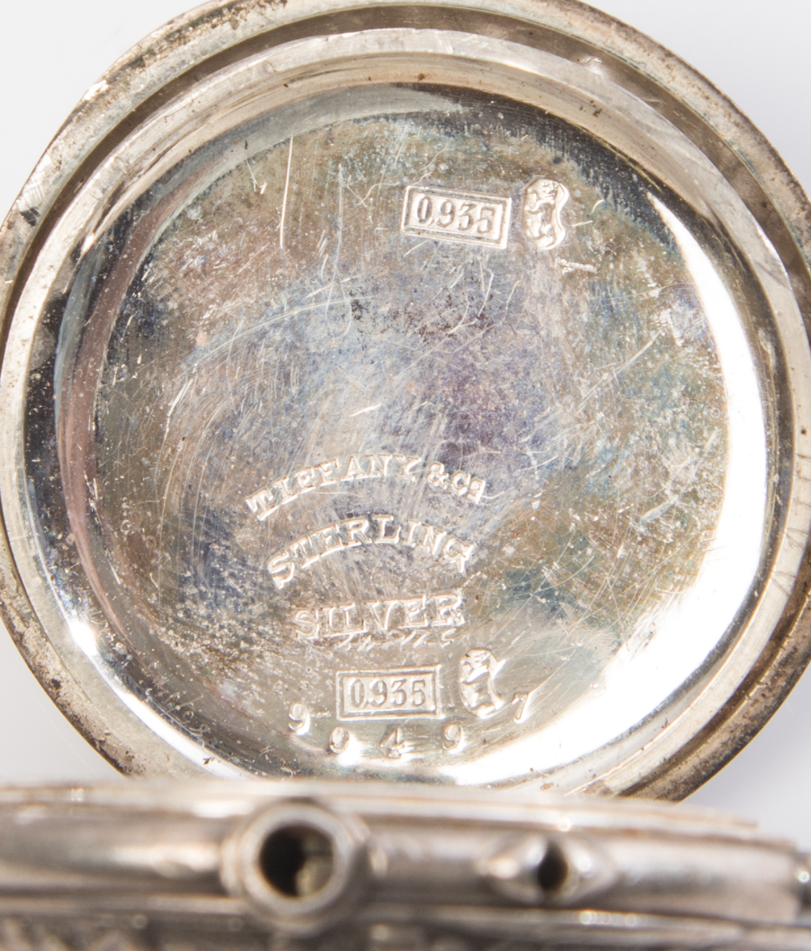 Vintage Tiffany & Co. Sterling Silver Watch Case