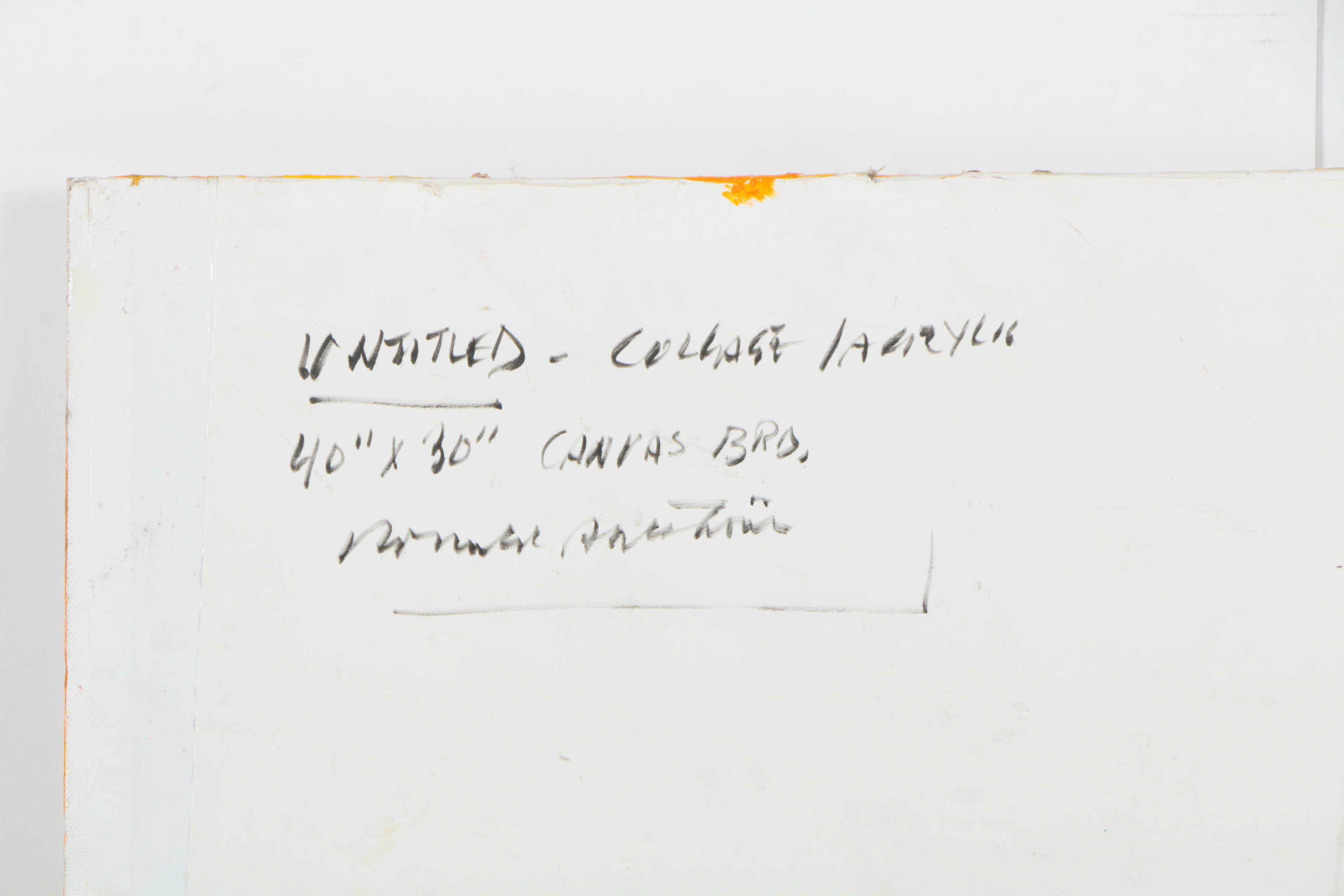 Collection of Ronald Ahlström Abstract Mixed Media Compositions on Canvas Boards