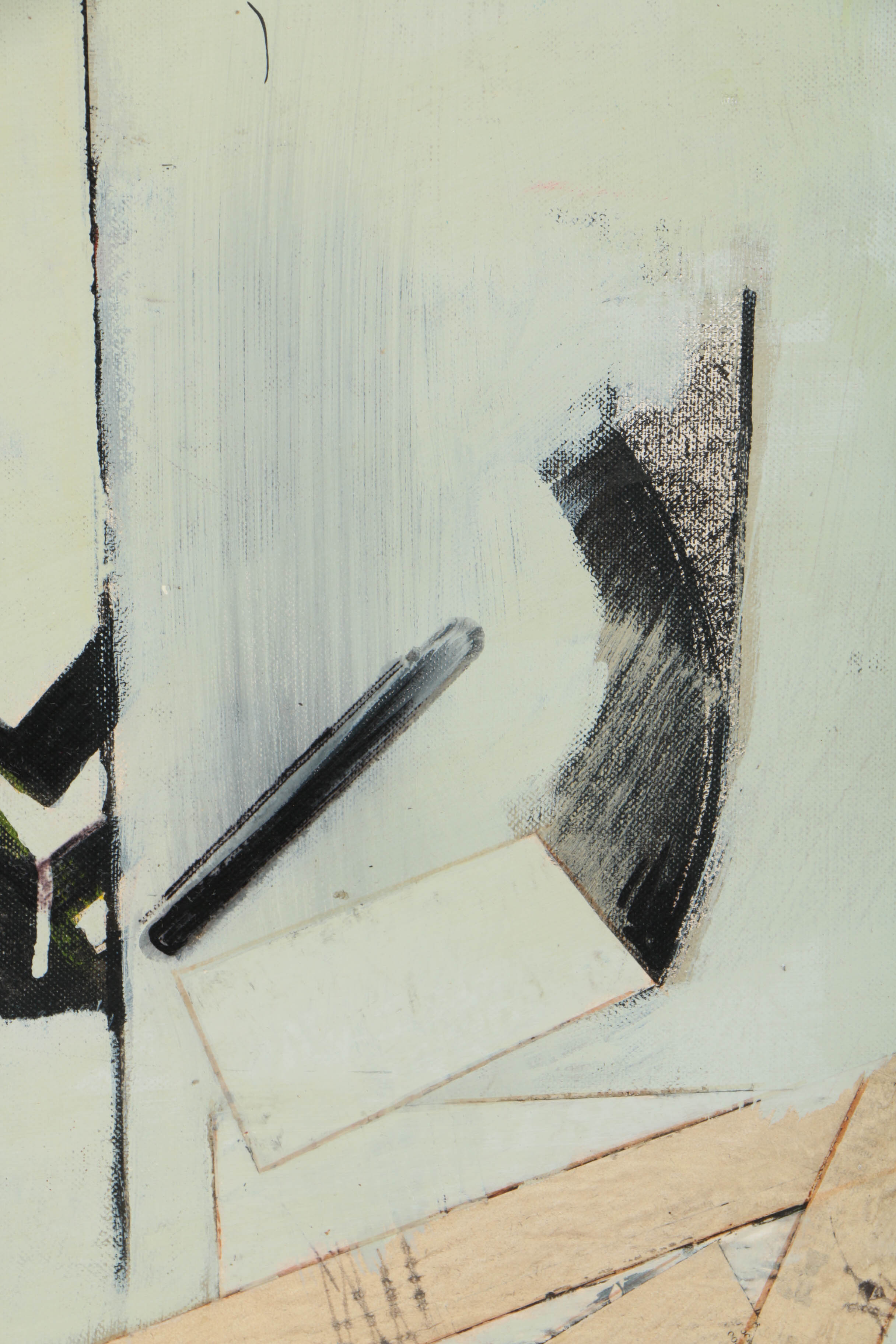 Collection of Ronald Ahlström Abstract Mixed Media Compositions on Canvas Boards