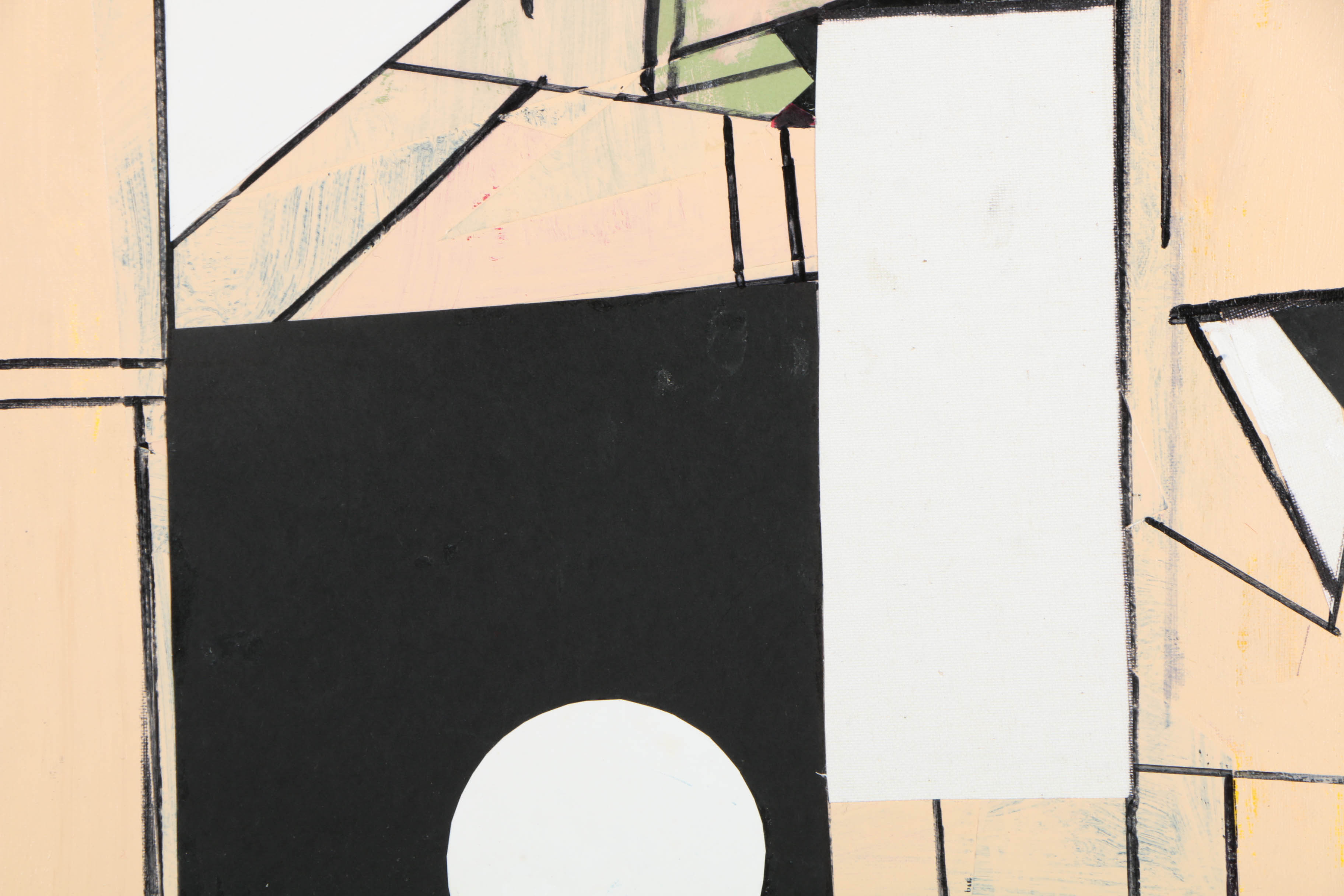 Collection of Ronald Ahlström Abstract Mixed Media Compositions on Boards