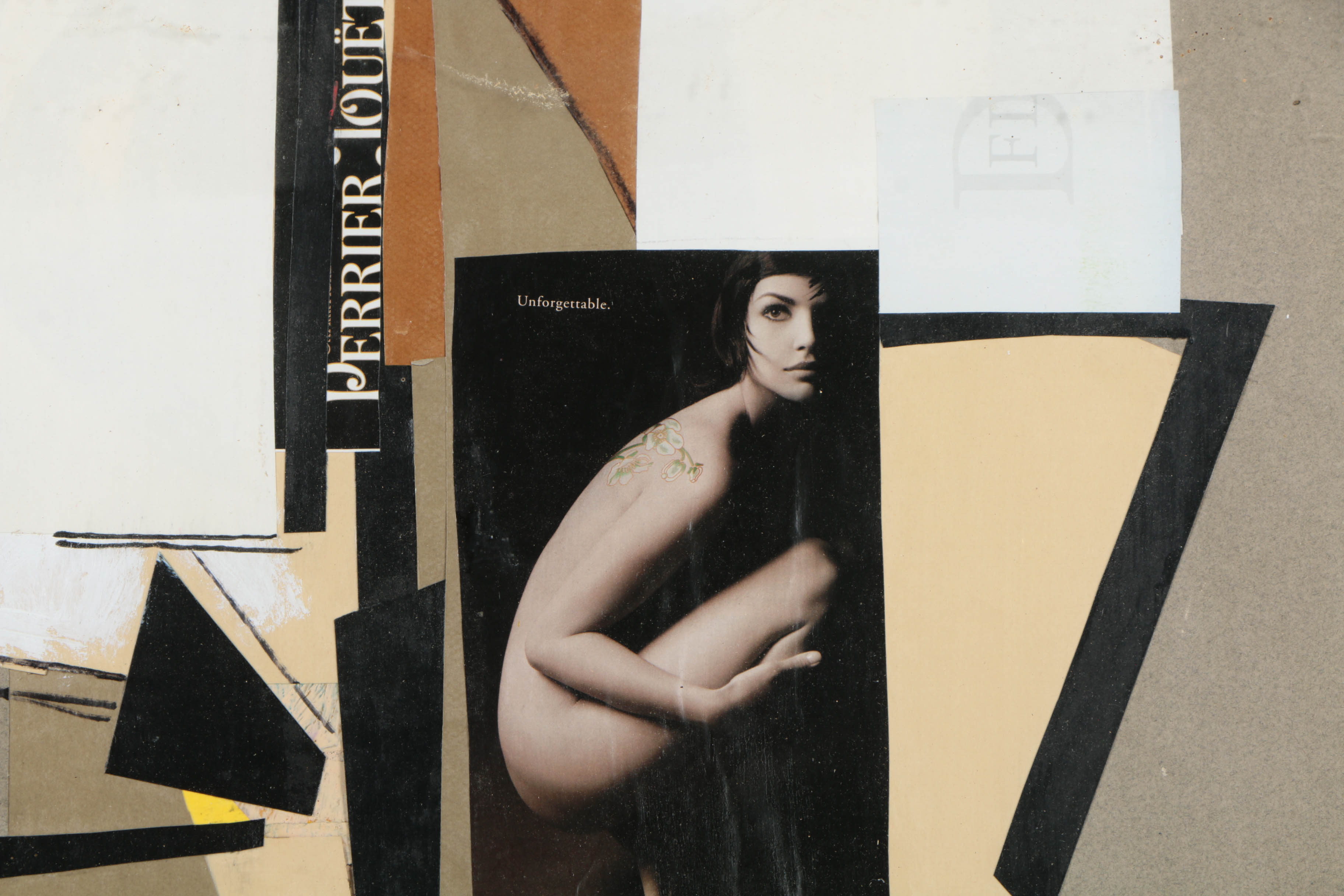 Ronald Ahlström Mixed Media on Board "Unforgettable"