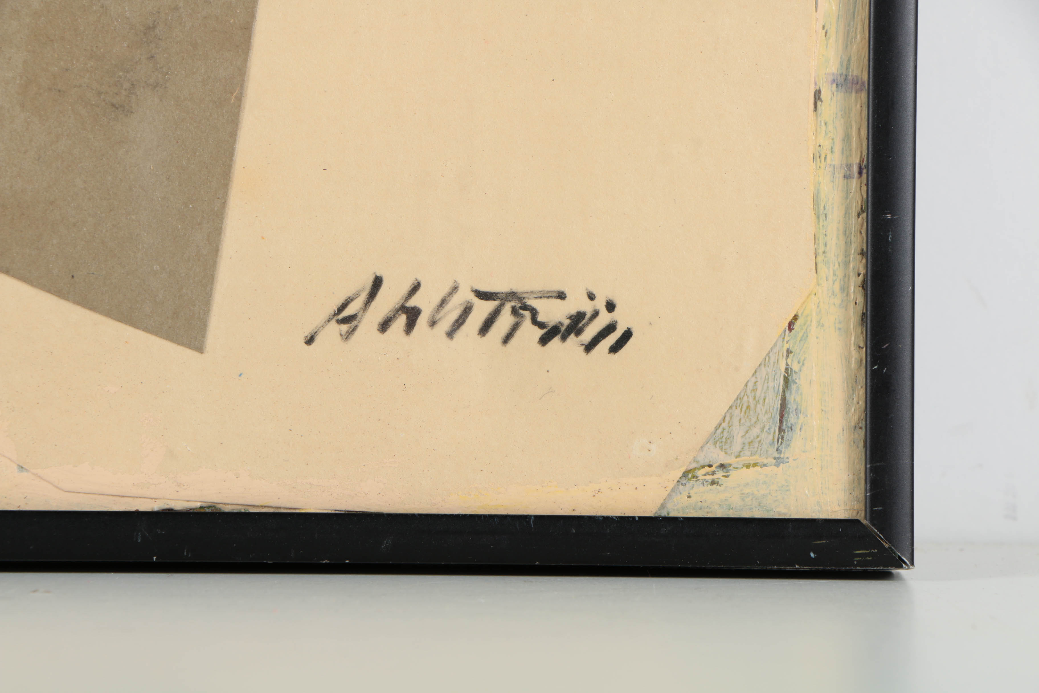 Ronald Ahlström Mixed Media on Board "Unforgettable"