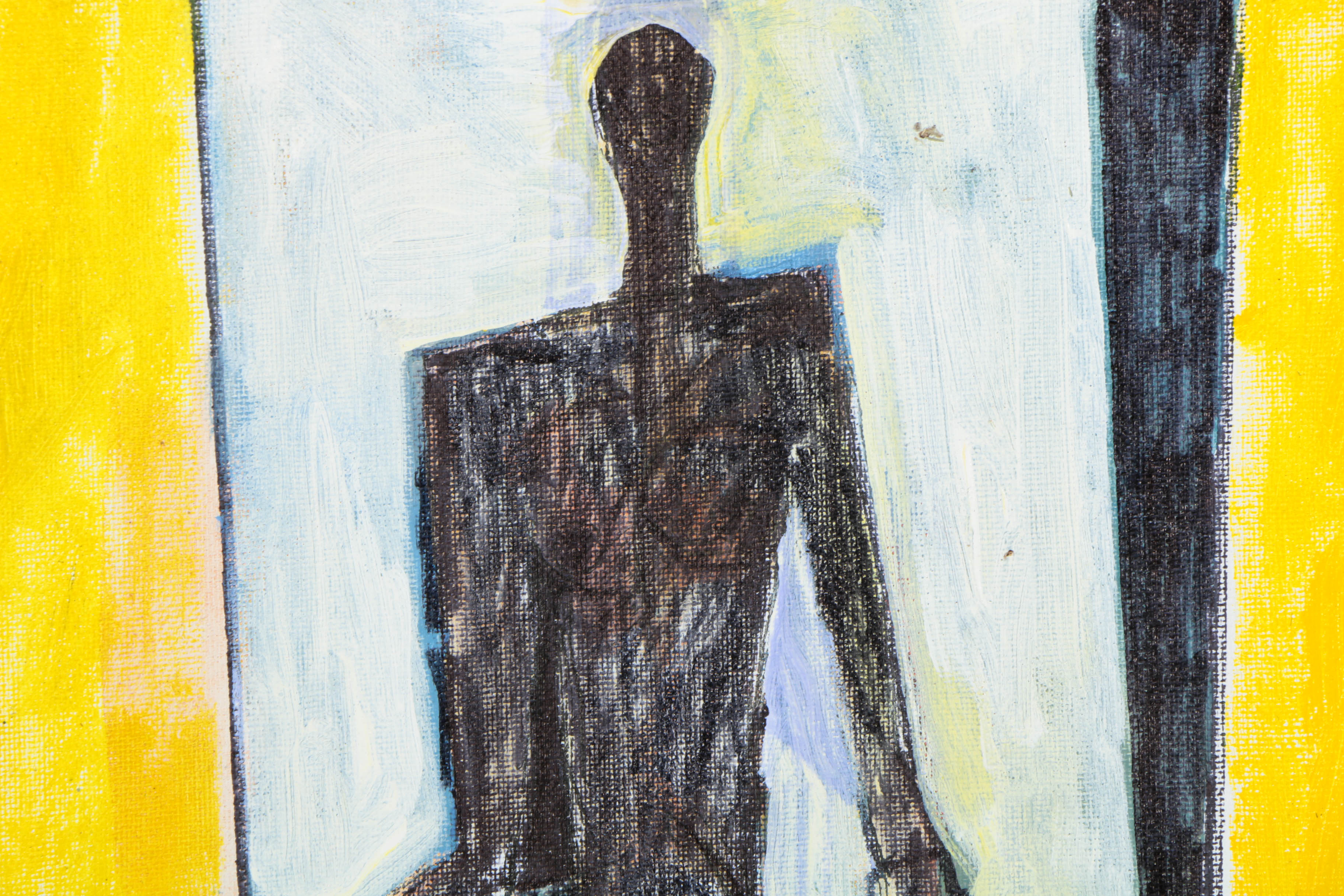 Collection of Ronald Ahlström Abstract Compositions on Canvas Boards