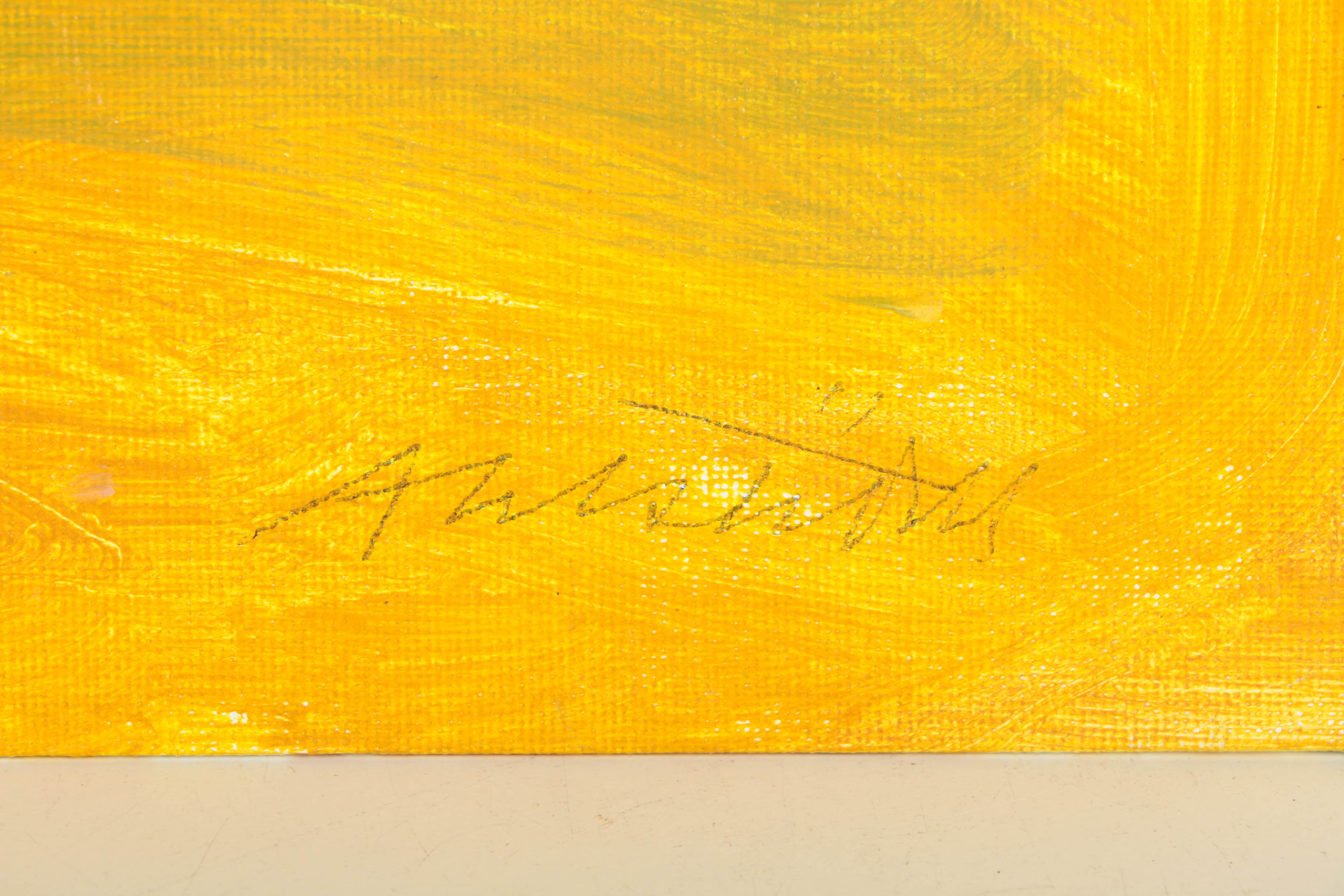 Ronald Ahlström Assorted Mixed Media Paintings on Canvas Board