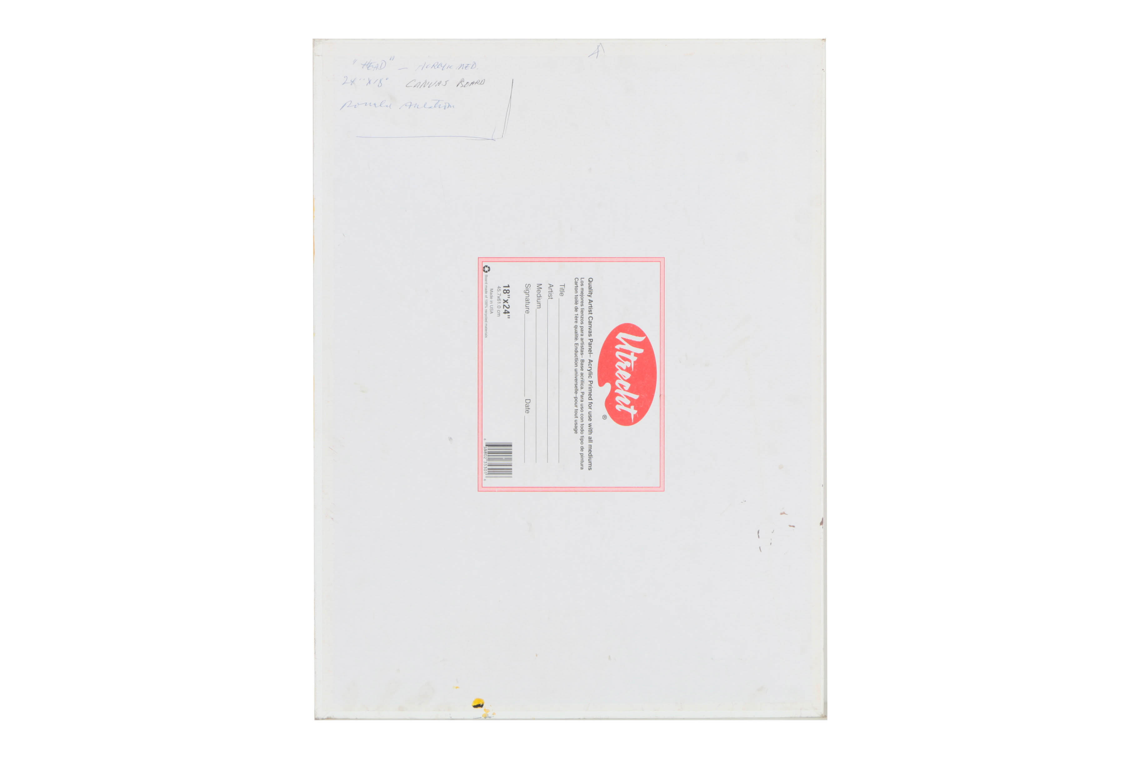 Ronald Ahlström Assorted Mixed Media Paintings on Canvas Board