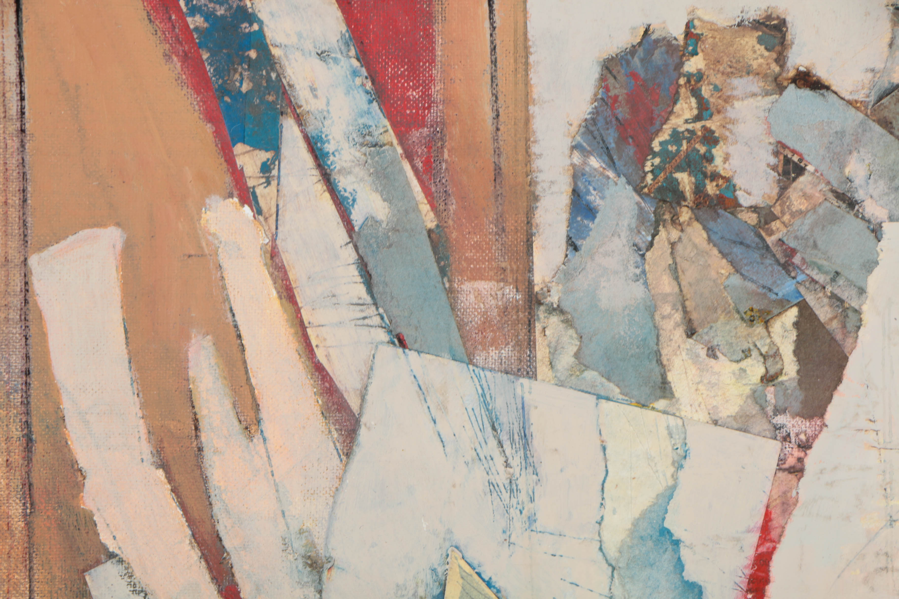 Ronald Ahlström Assorted Mixed Media Paintings on Canvas Board