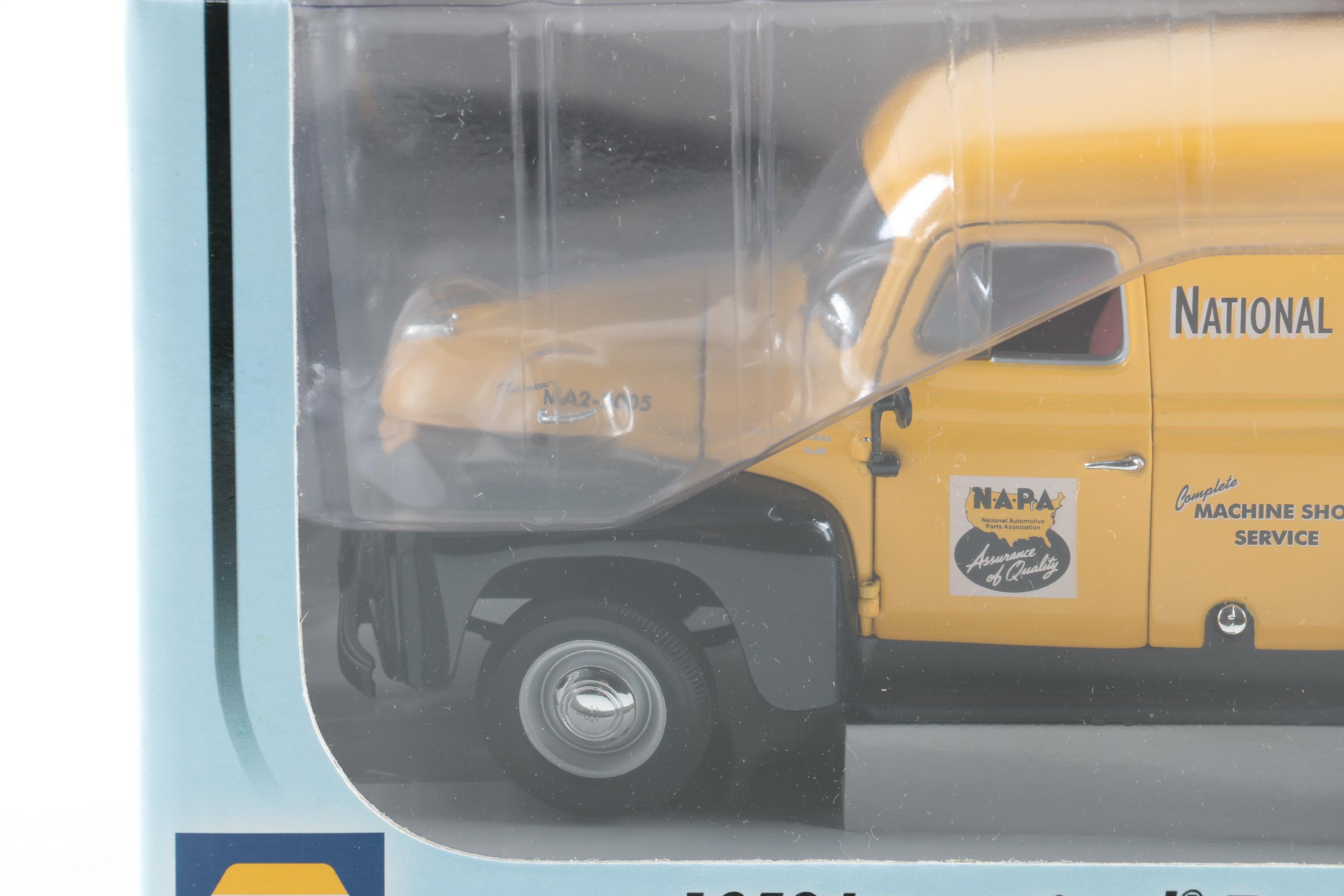 Pair of NAPA Branded Die Cast Metal Vans