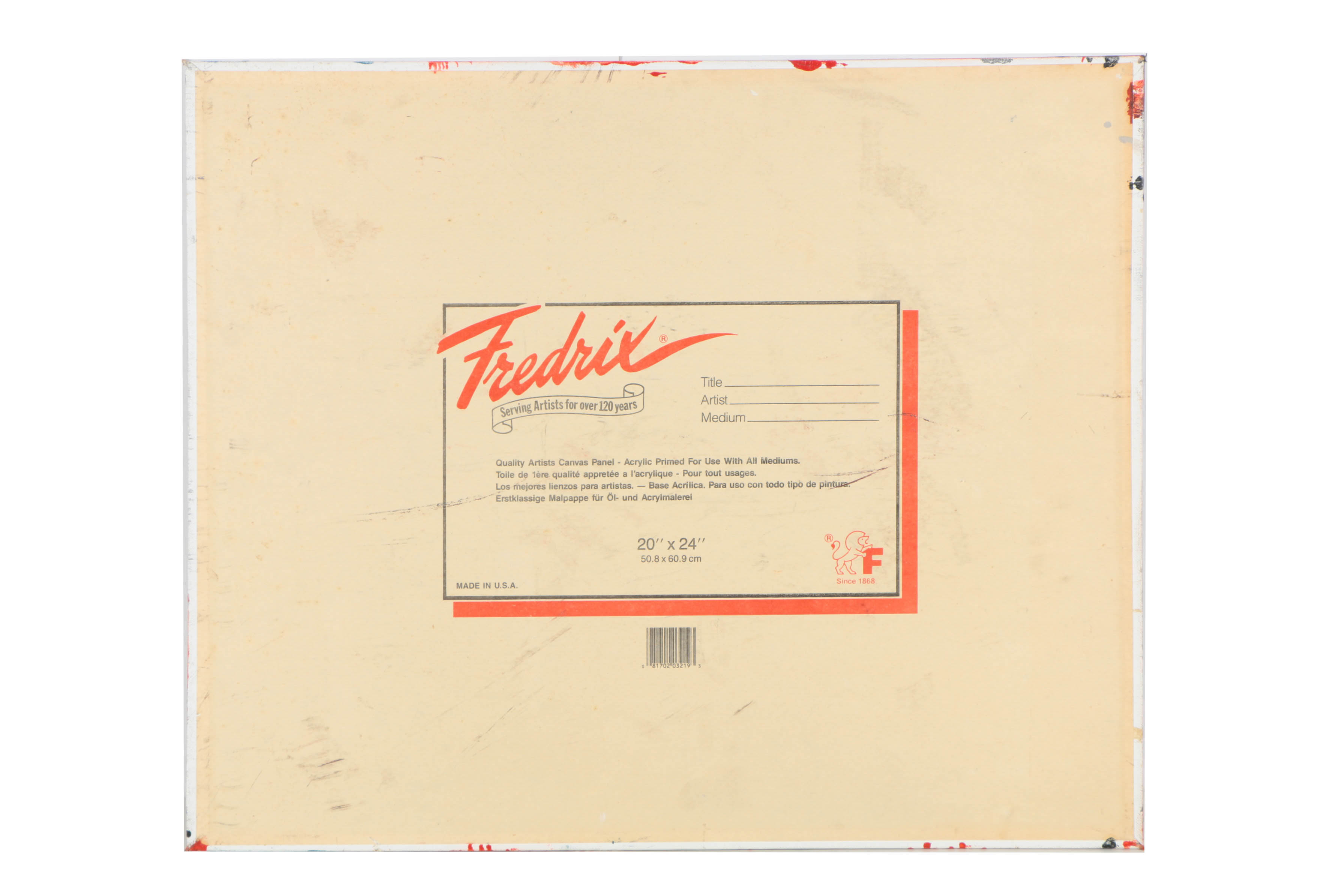 Ronald Ahlström Assorted Mixed Media Paintings on Canvas Board