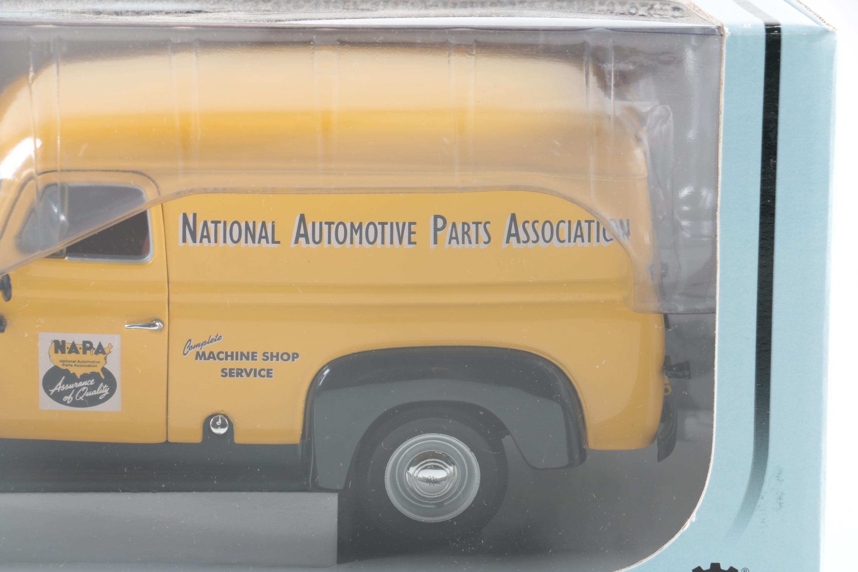 Pair of NAPA Branded Die Cast Metal Vans