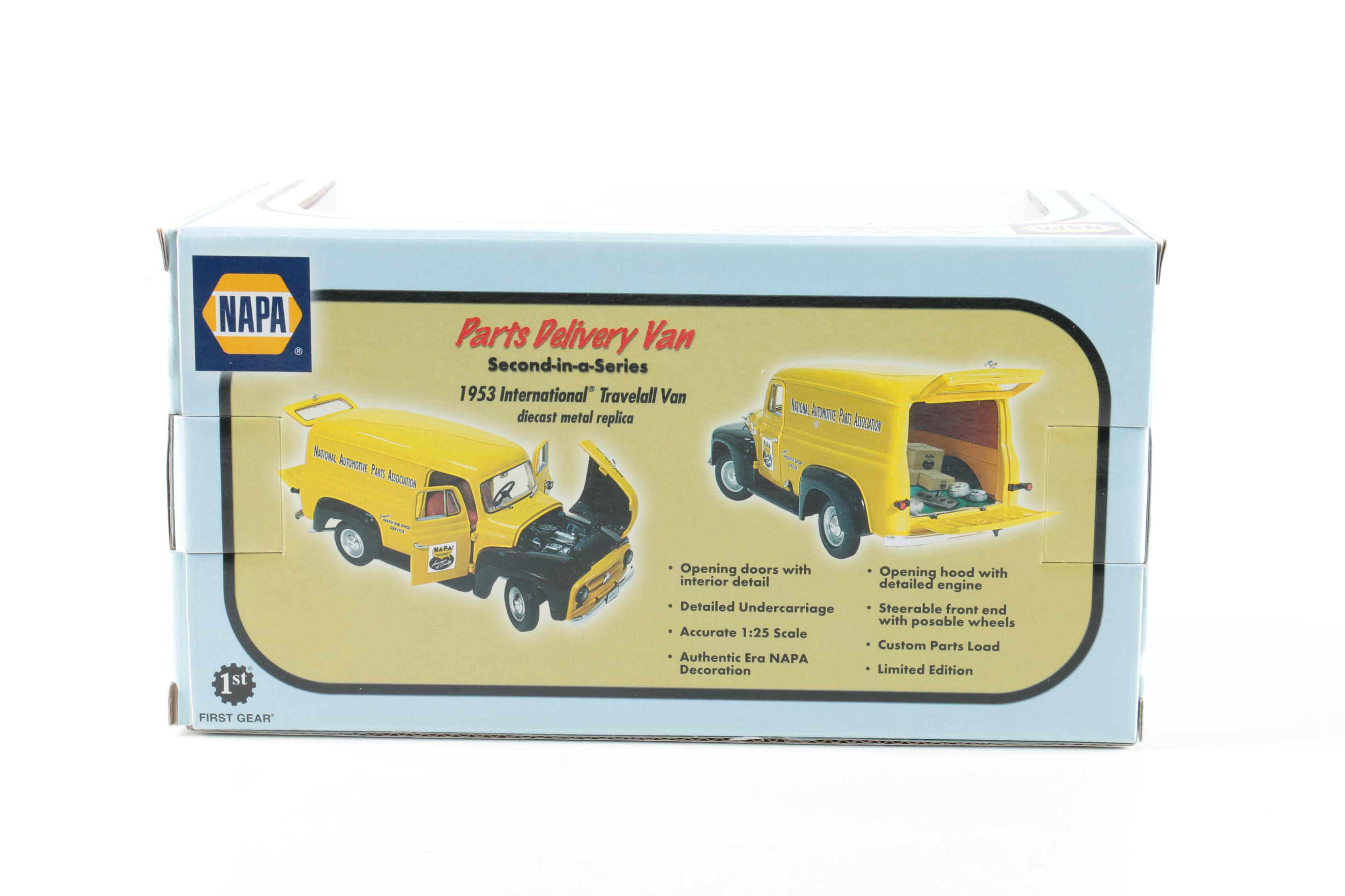 Pair of NAPA Branded Die Cast Metal Vans