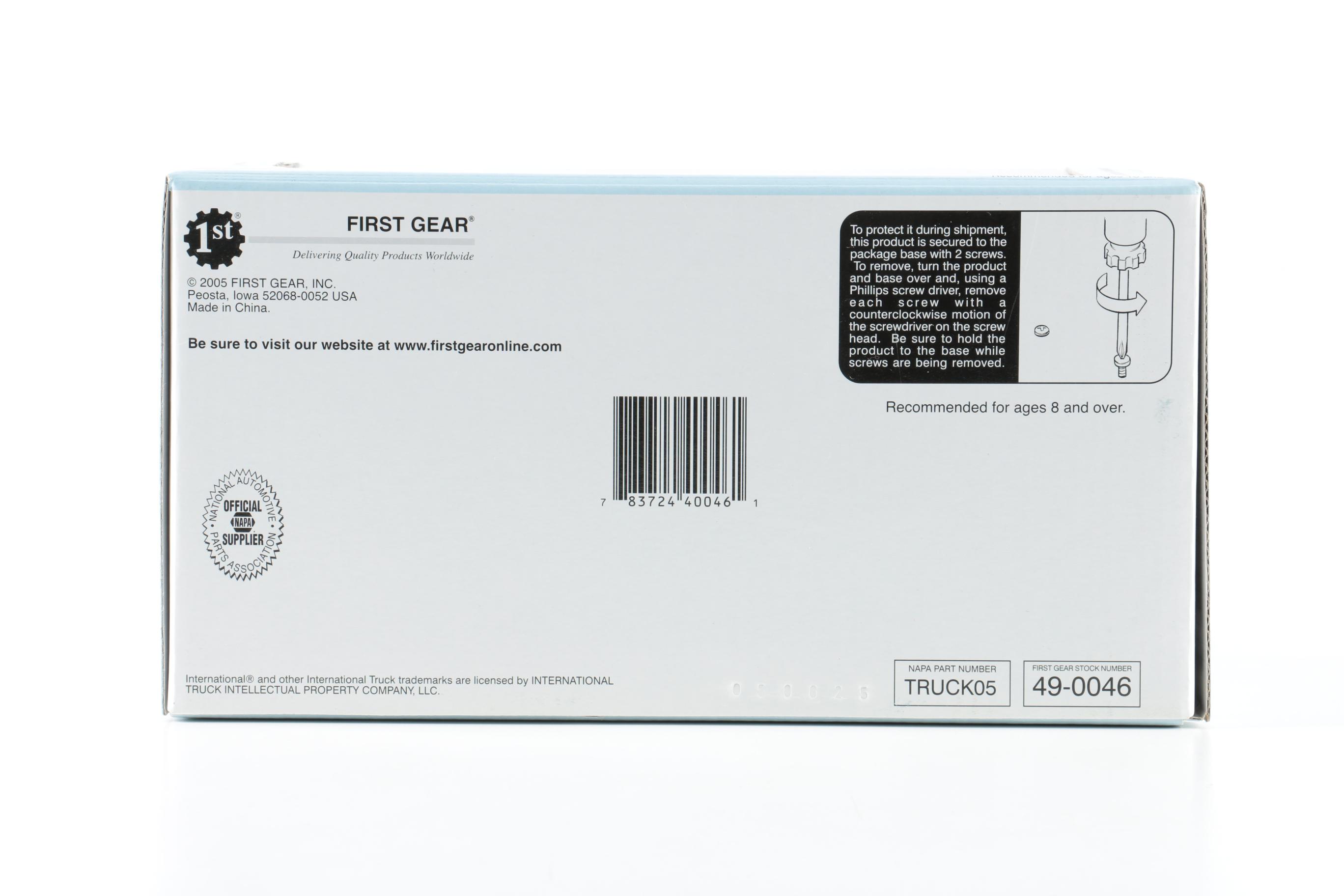 Pair of NAPA Branded Die Cast Metal Vans