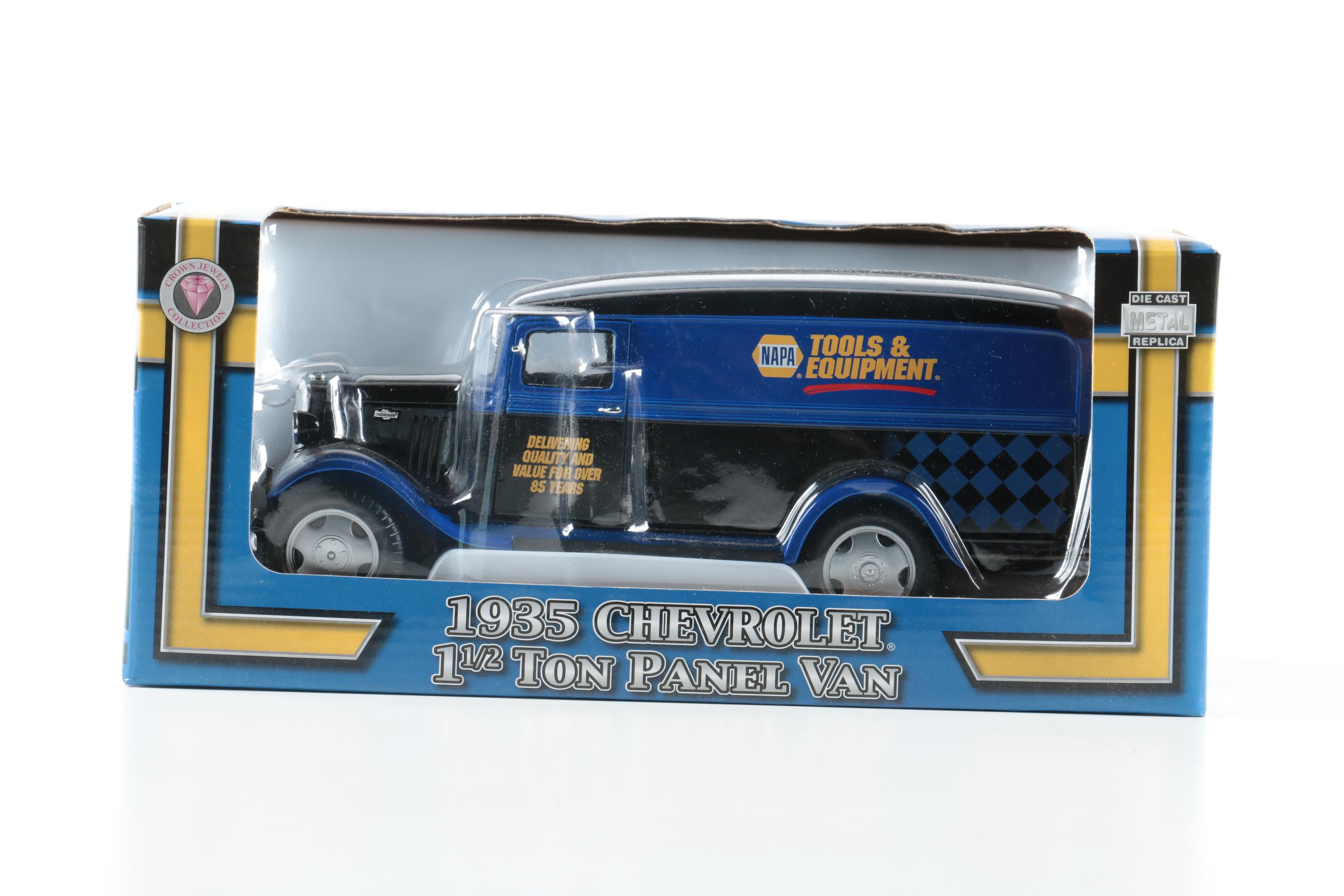 Pair of NAPA Branded Die Cast Metal Vans