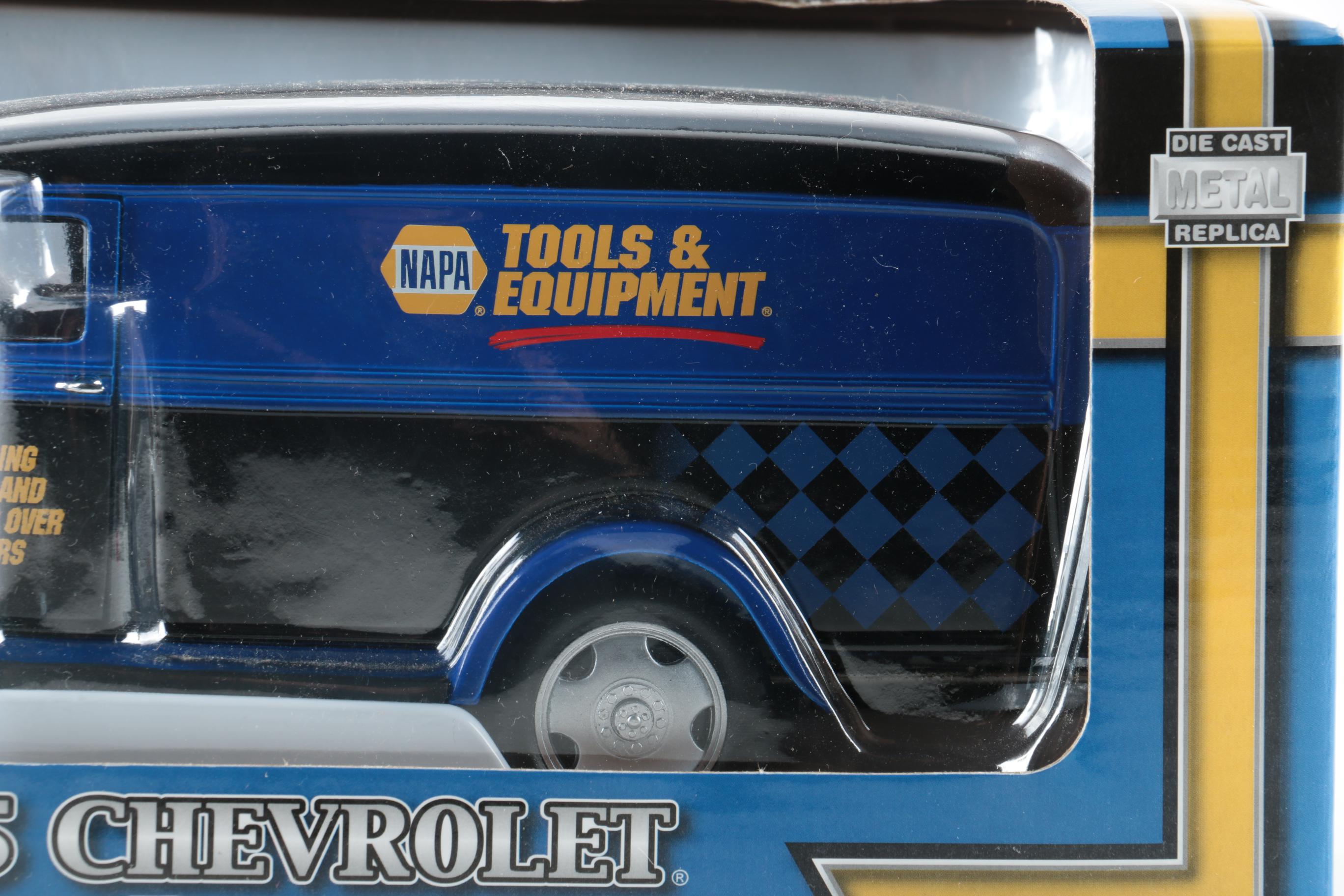 Pair of NAPA Branded Die Cast Metal Vans