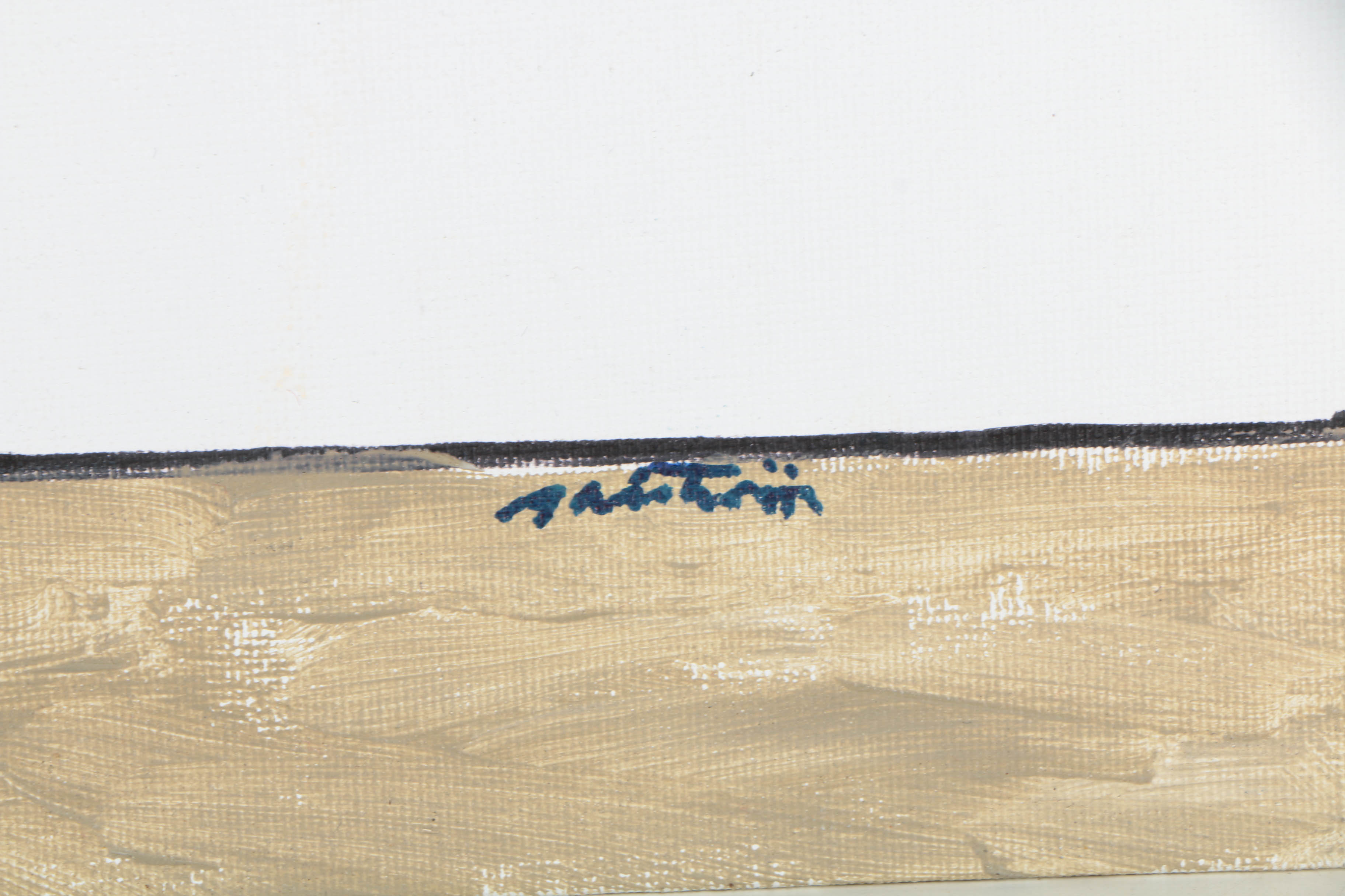 Collection of Ronald Ahlström Abstract Mixed Media Compositions on Canvas Boards