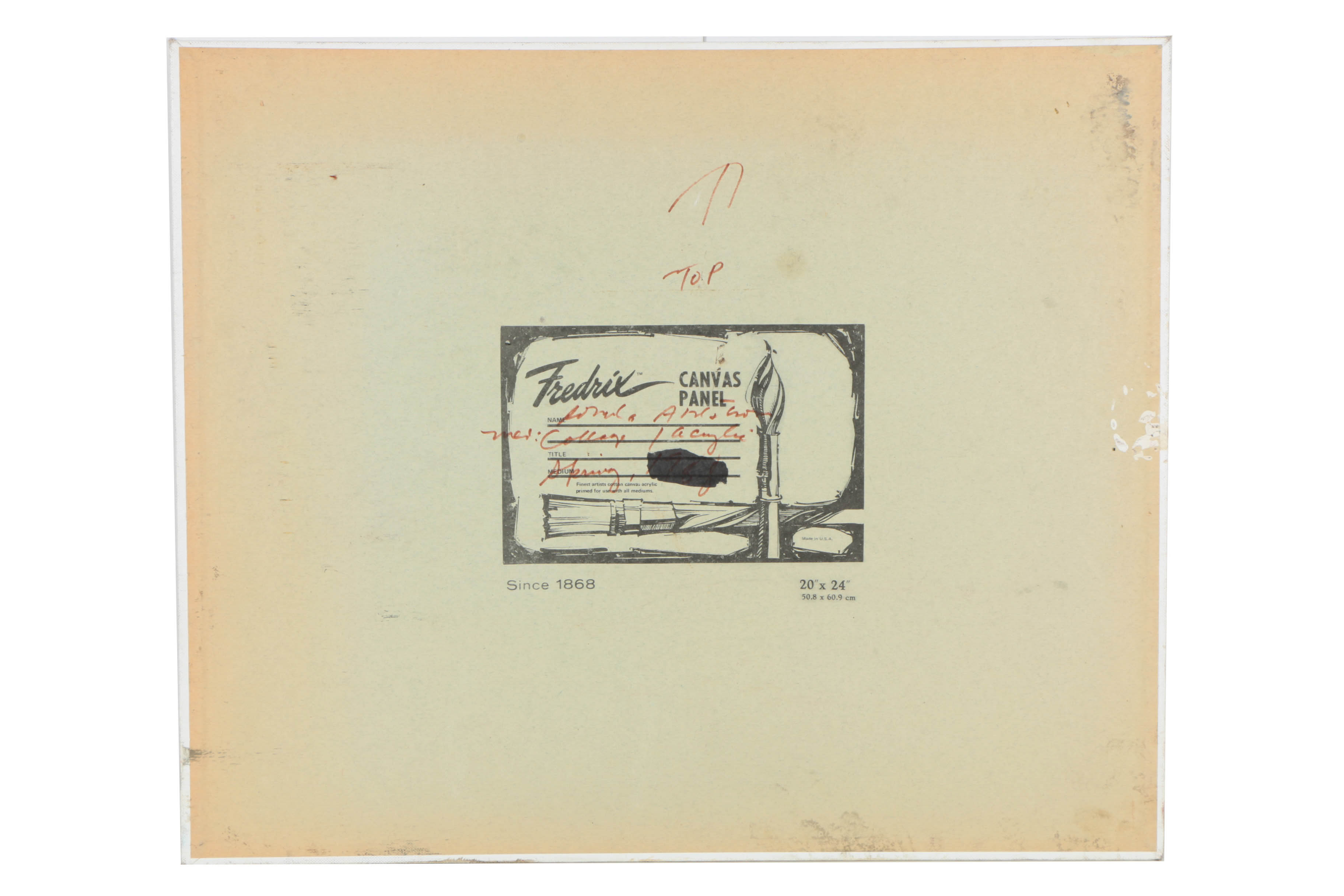 Collection of Ronald Ahlström Abstract Mixed Media Compositions on Canvas Boards