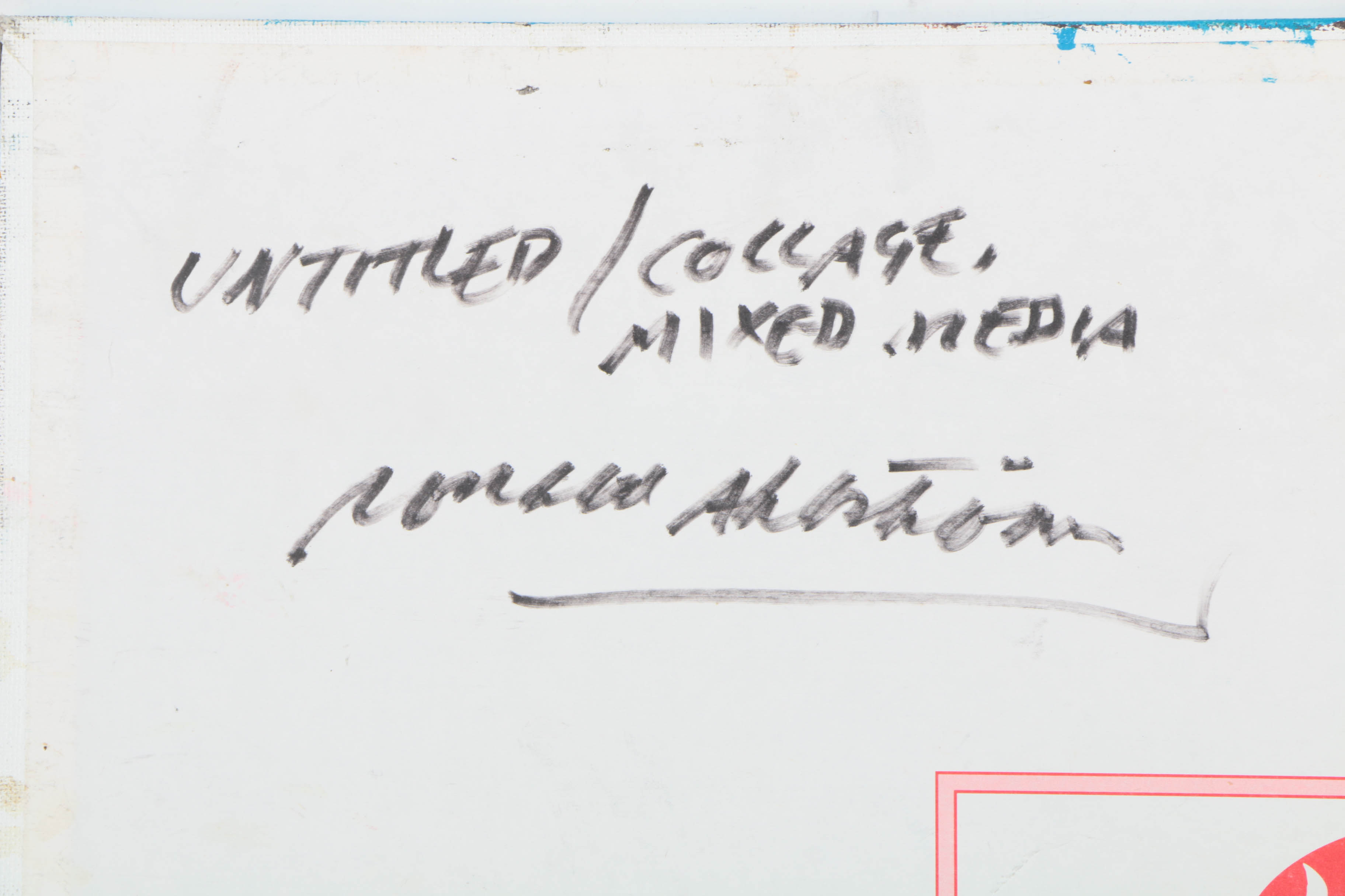 Collection of Ronald Ahlström Abstract Mixed Media Compositions on Canvas Boards