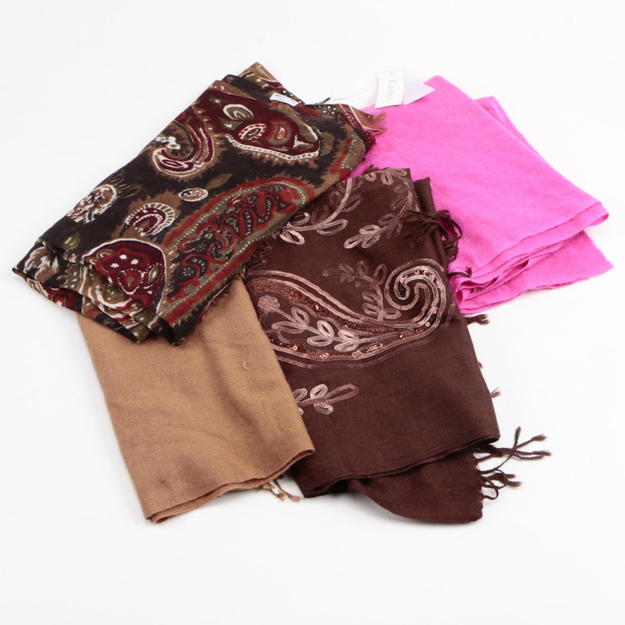 Wool and Cashmere Scarves