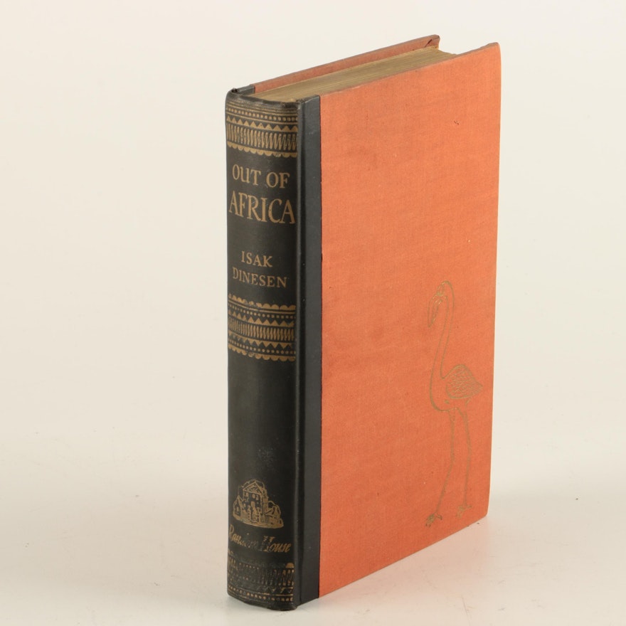 1938 First American Edition "Out of Africa" by Izak Dinesen