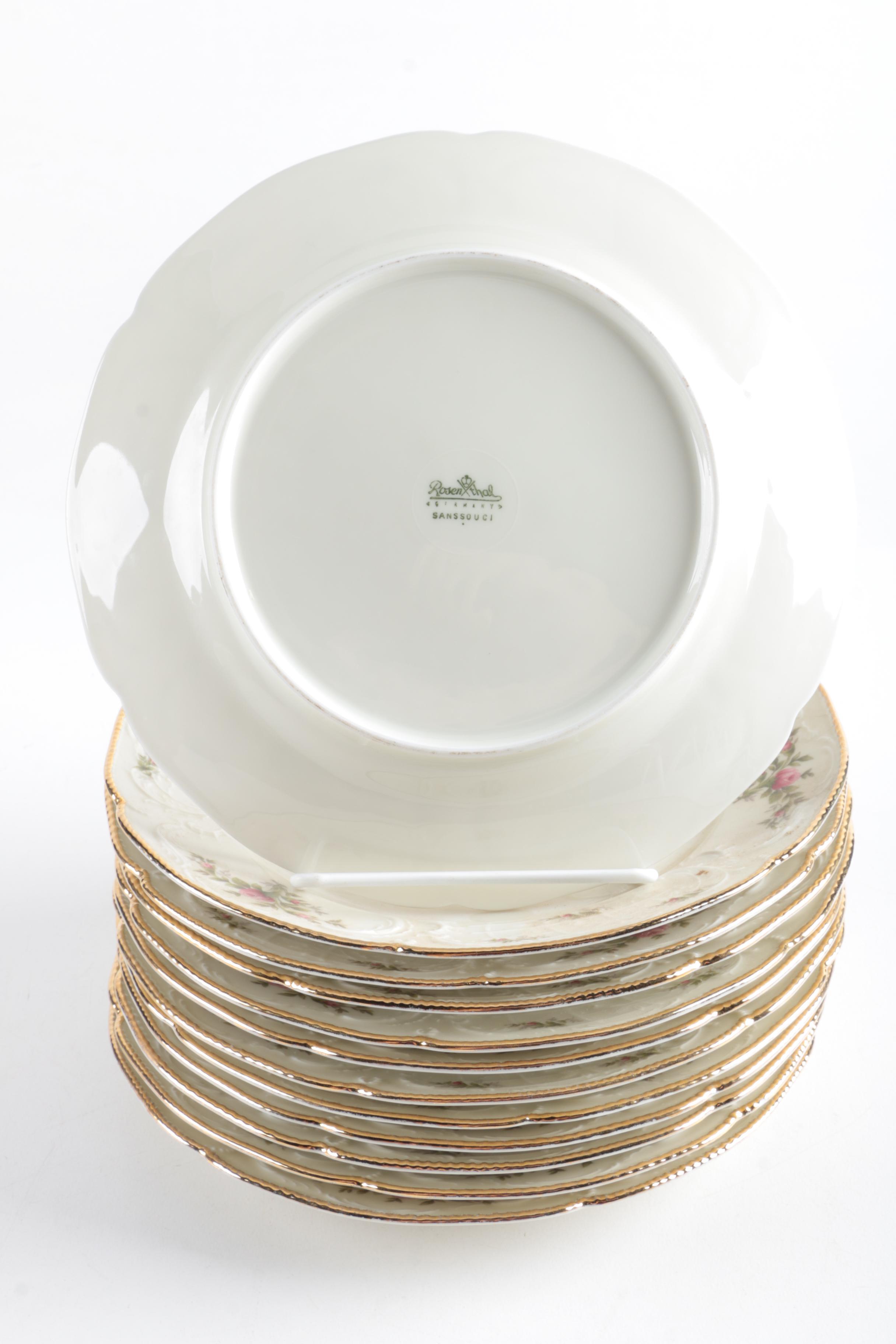 Rosenthal "Sanssouci" China Set with "Moliere"