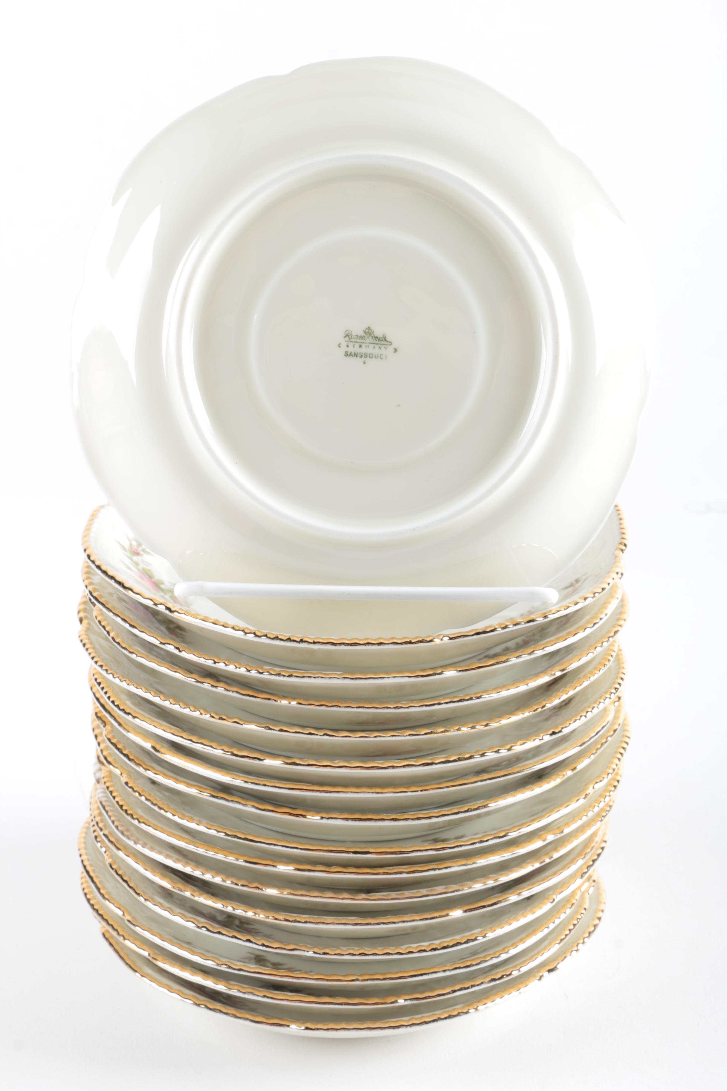 Rosenthal "Sanssouci" China Set with "Moliere"