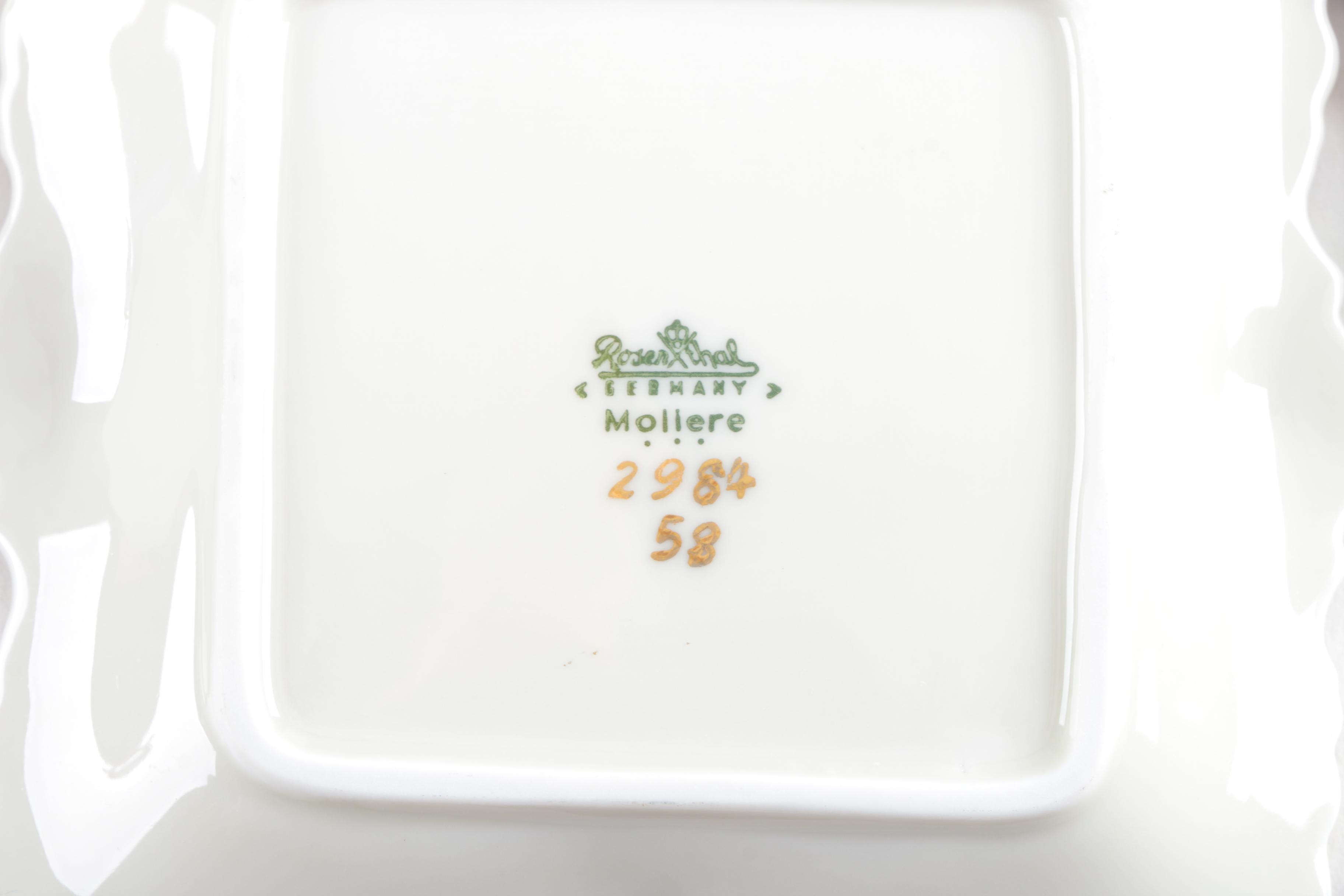 Rosenthal "Sanssouci" China Set with "Moliere"