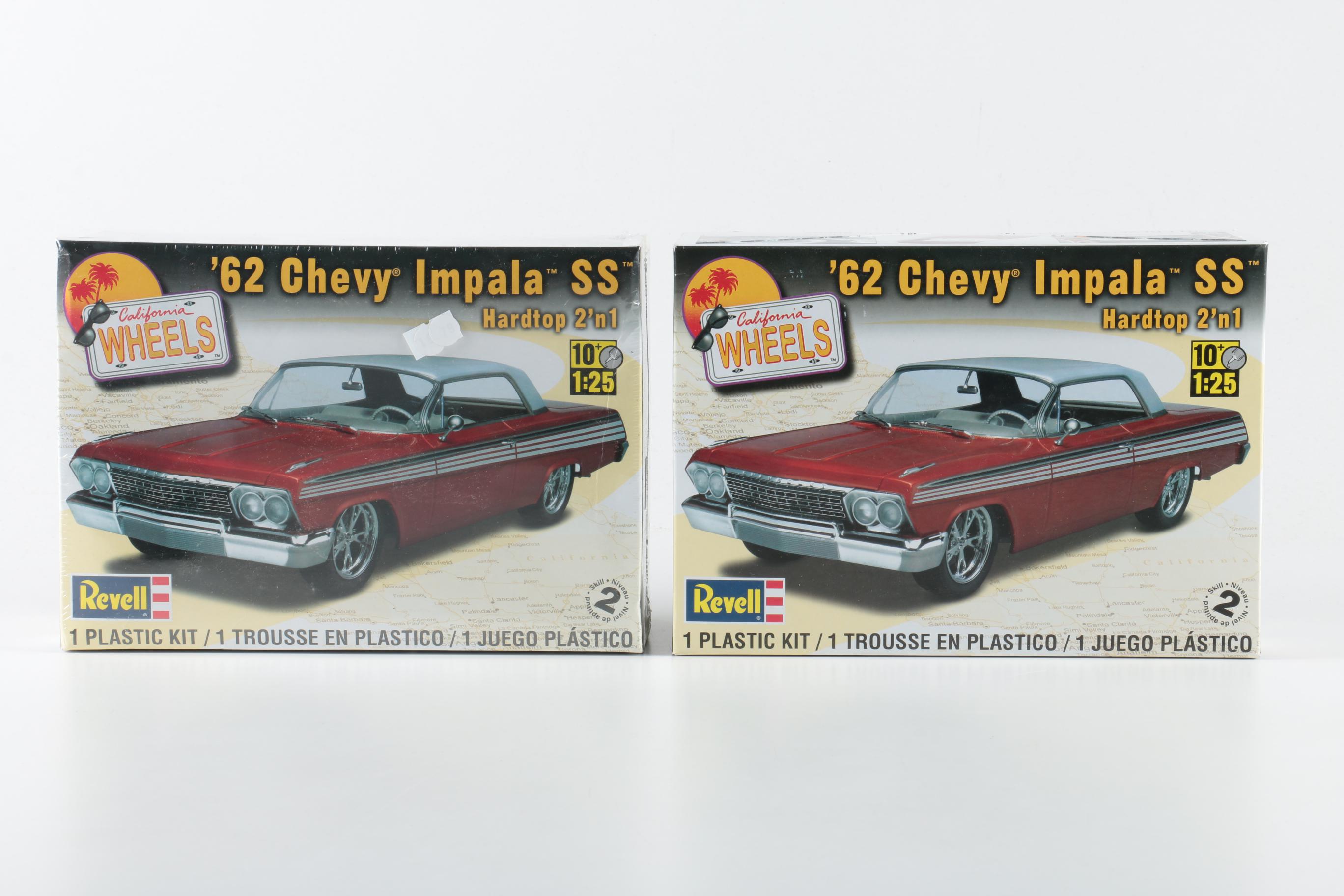 AMT and Revell 1960s Chevy Impala Model Kits