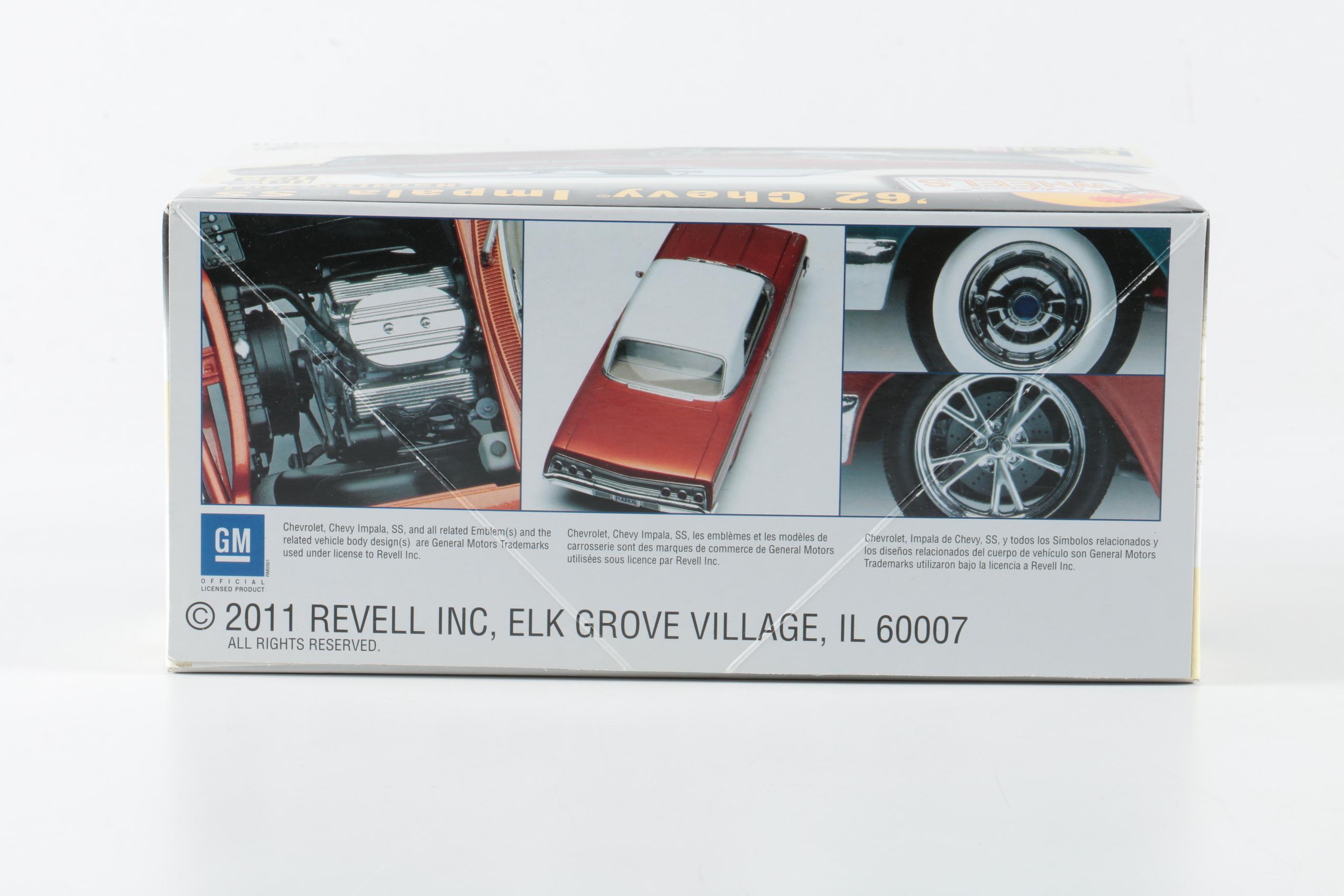 AMT and Revell 1960s Chevy Impala Model Kits
