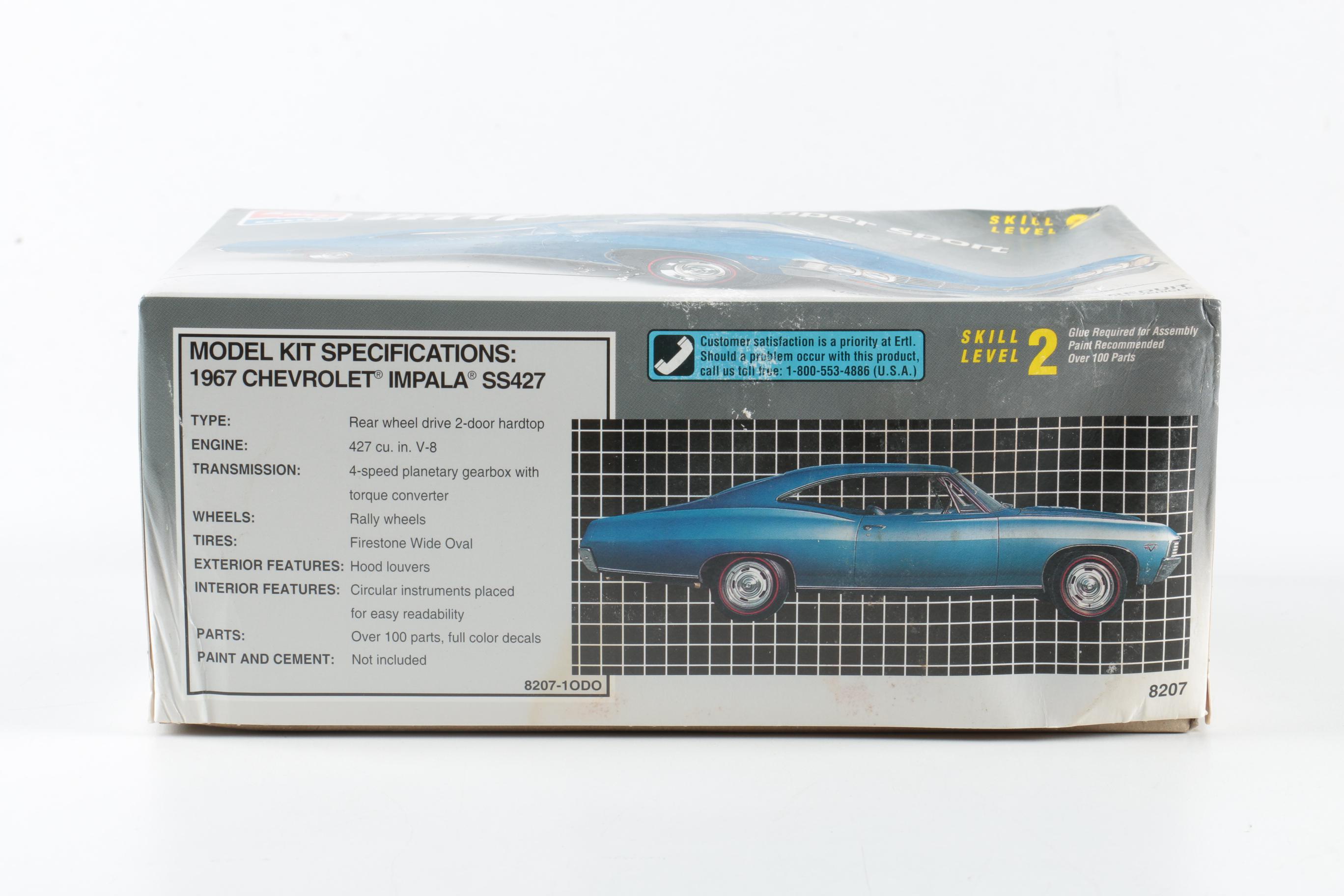 AMT and Revell 1960s Chevy Impala Model Kits