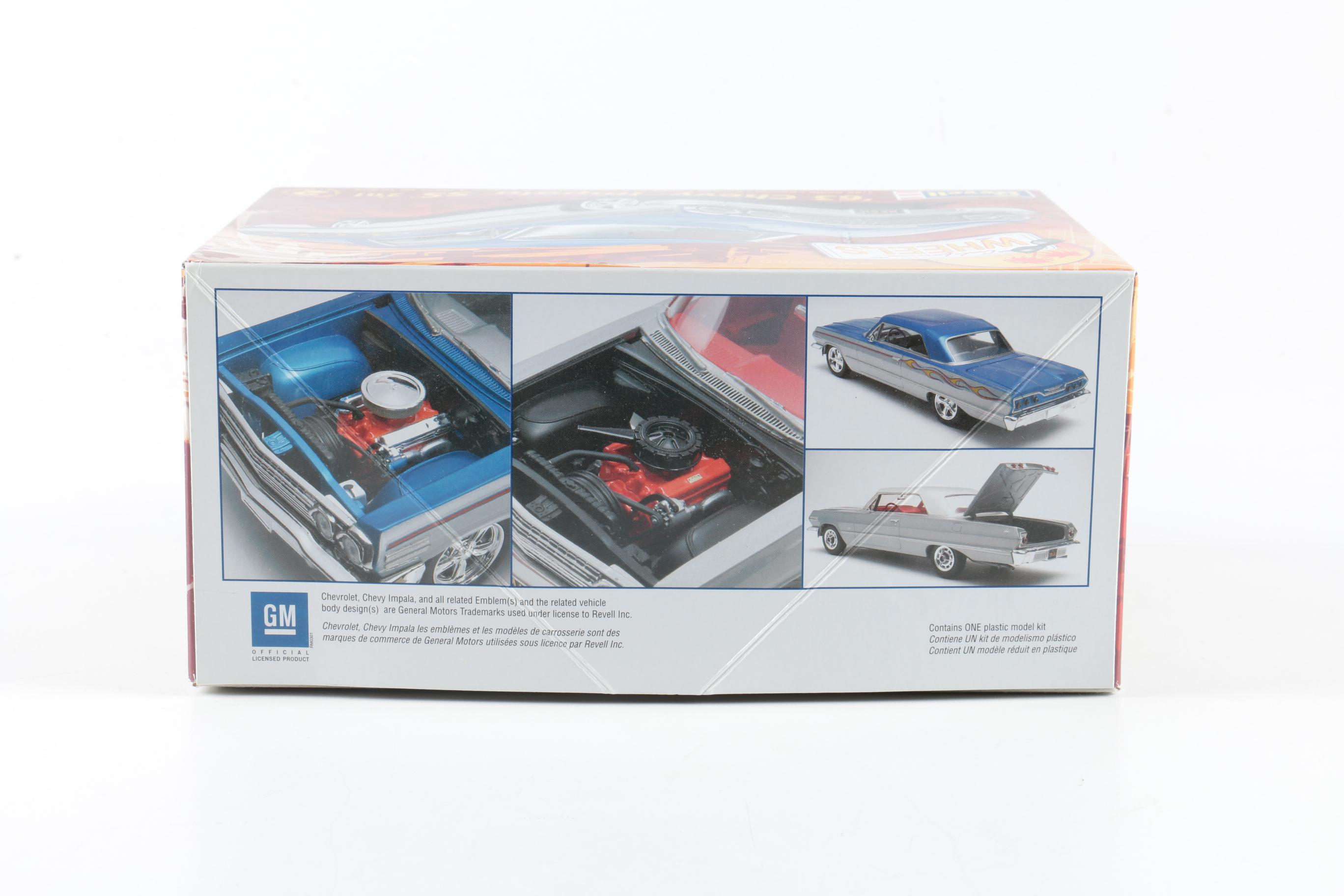 AMT and Revell 1960s Chevy Impala Model Kits