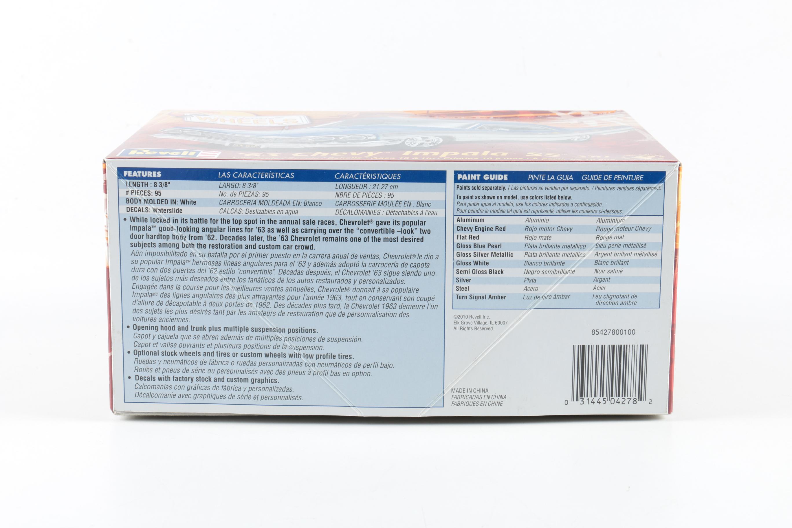 AMT and Revell 1960s Chevy Impala Model Kits