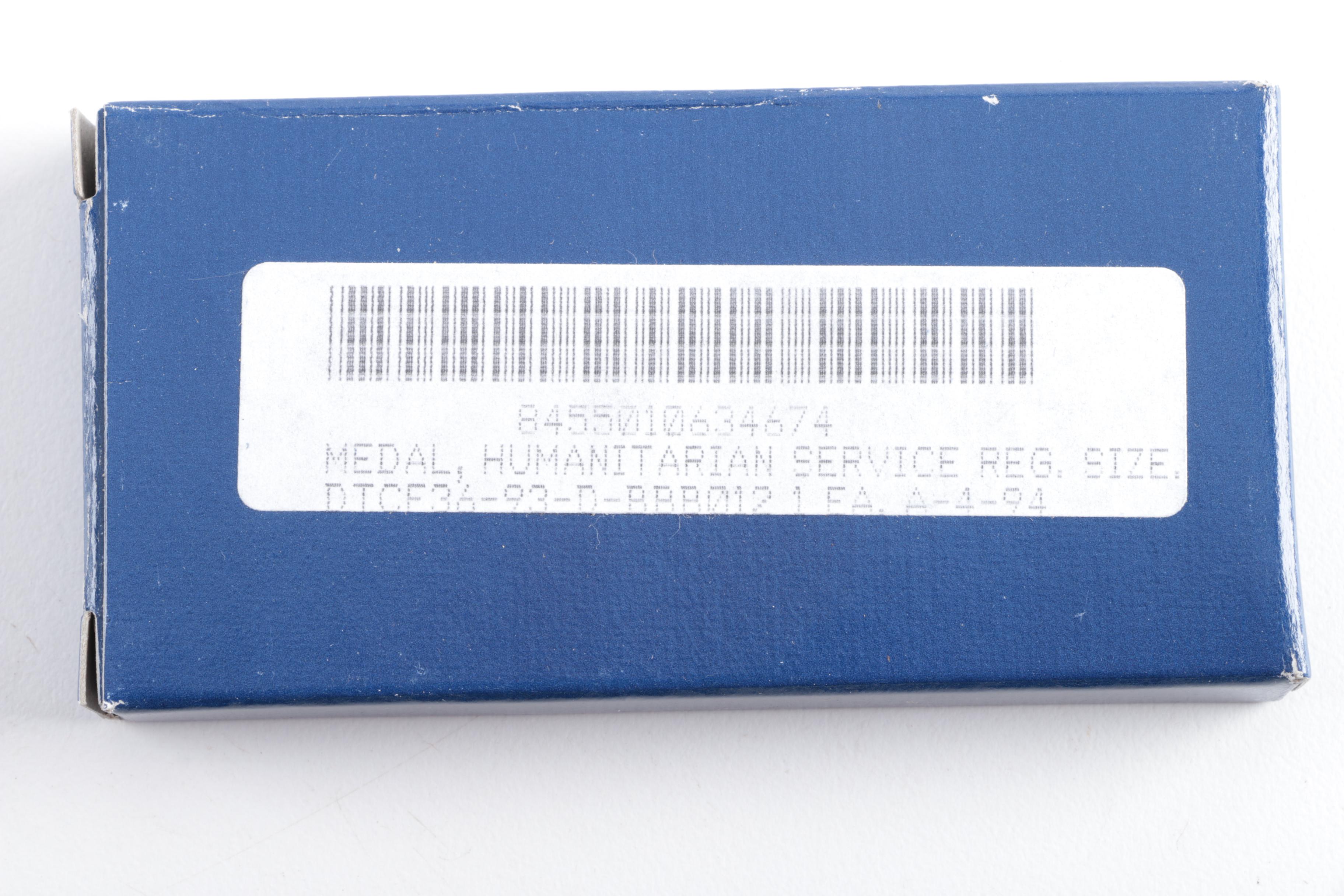 United States Humanitarian Service Medals