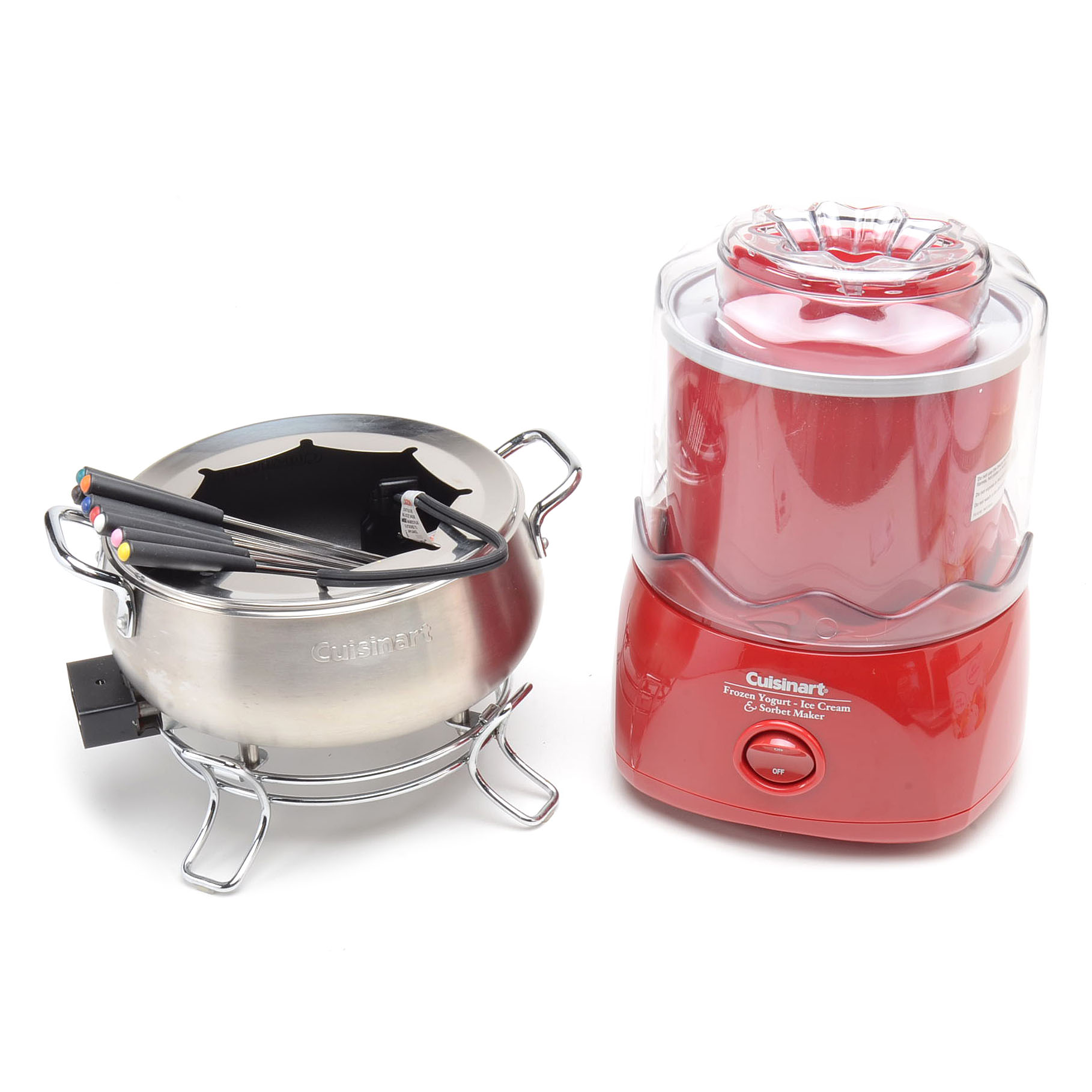 Cuisinart Fondue and Yogurt and Ice Cream Sorbet Maker